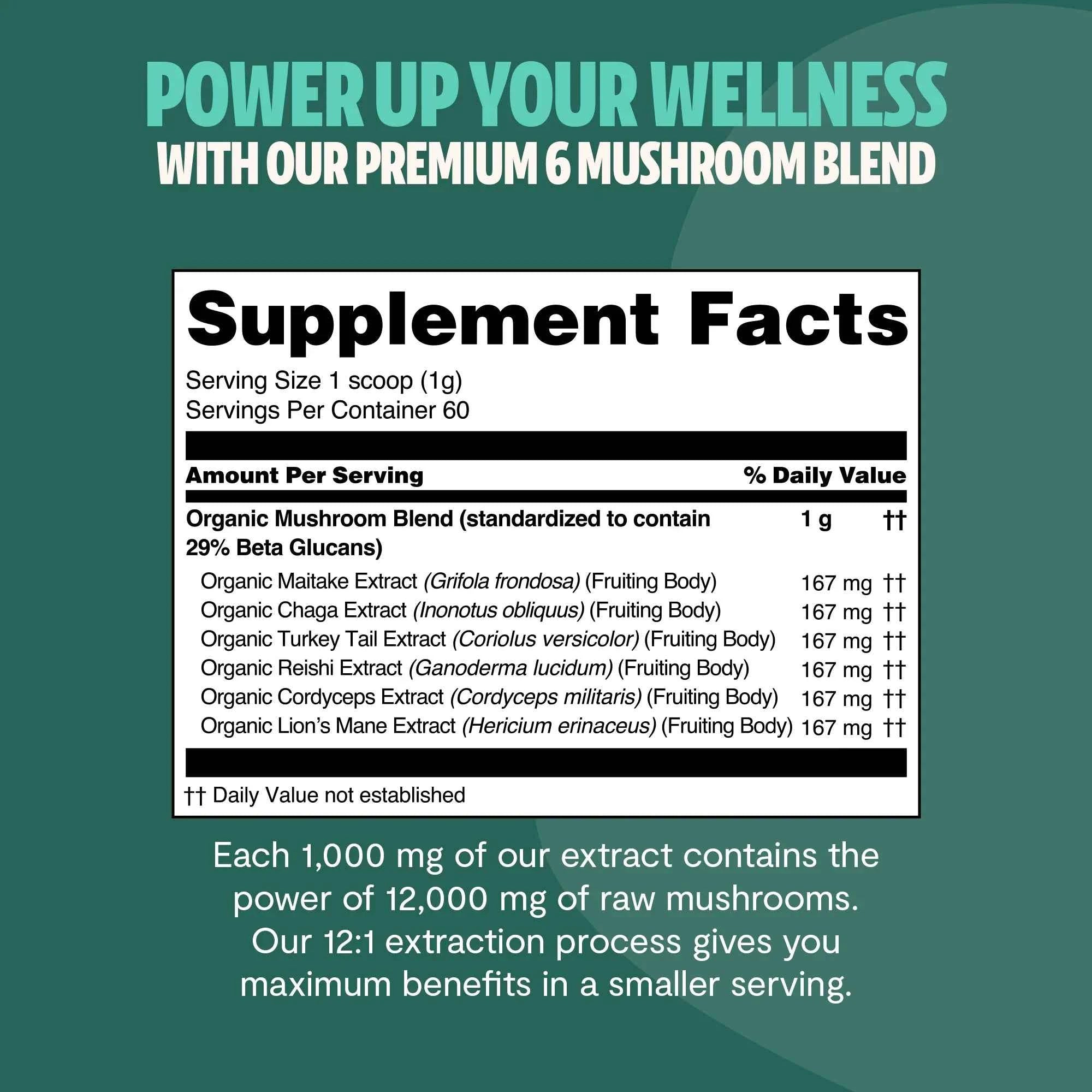 Ultimate Mushroom Complex Powder