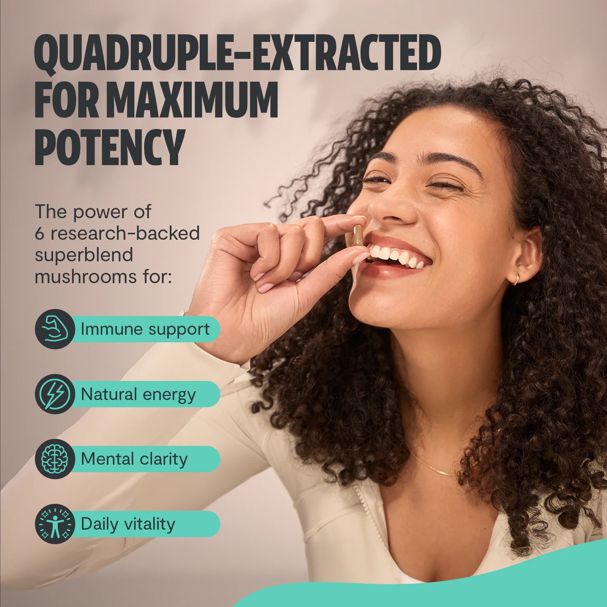Ultimate Mushroom Complex Capsules by FreshCap Mushrooms