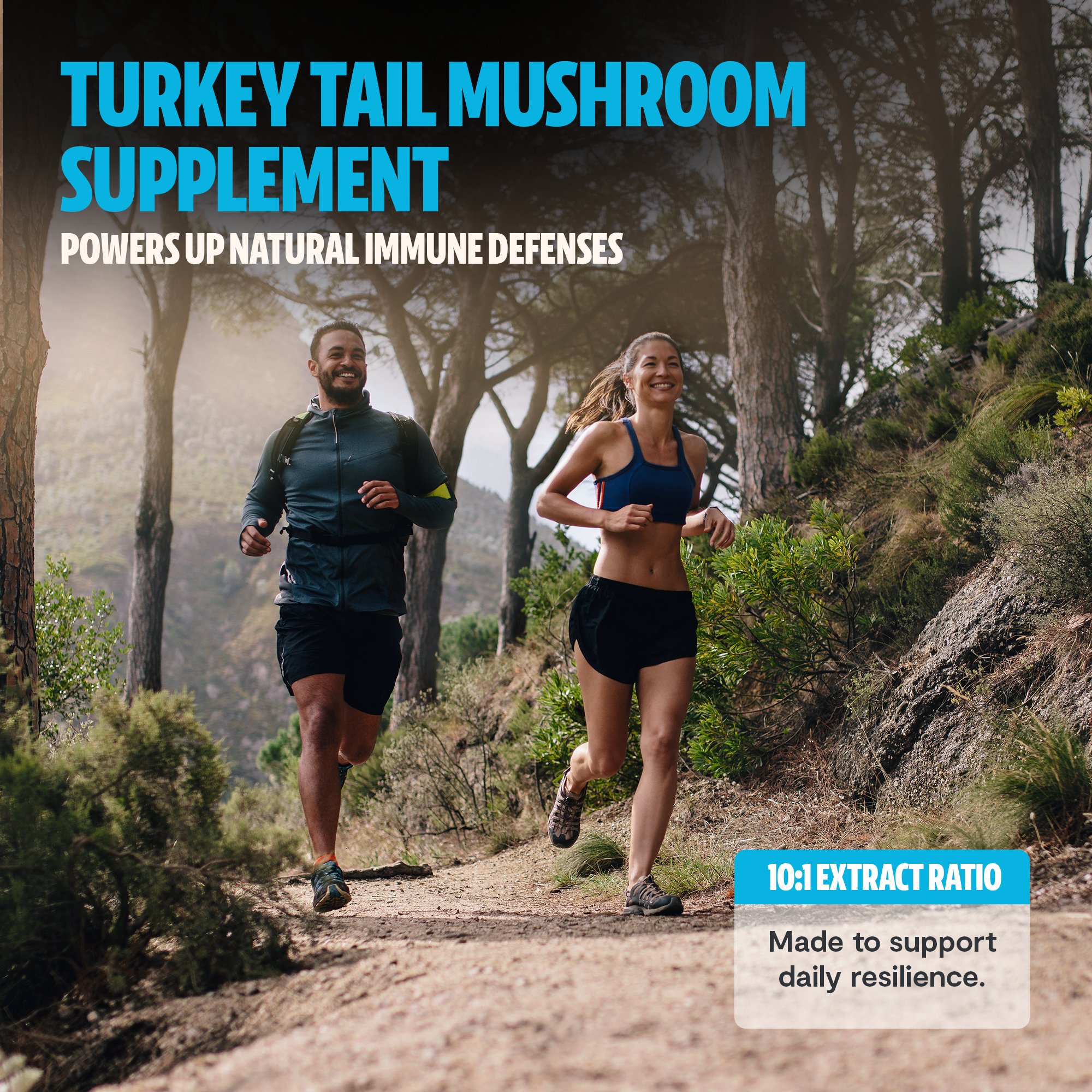 Organic Turkey Tail Mushroom Capsules by FreshCap Mushrooms