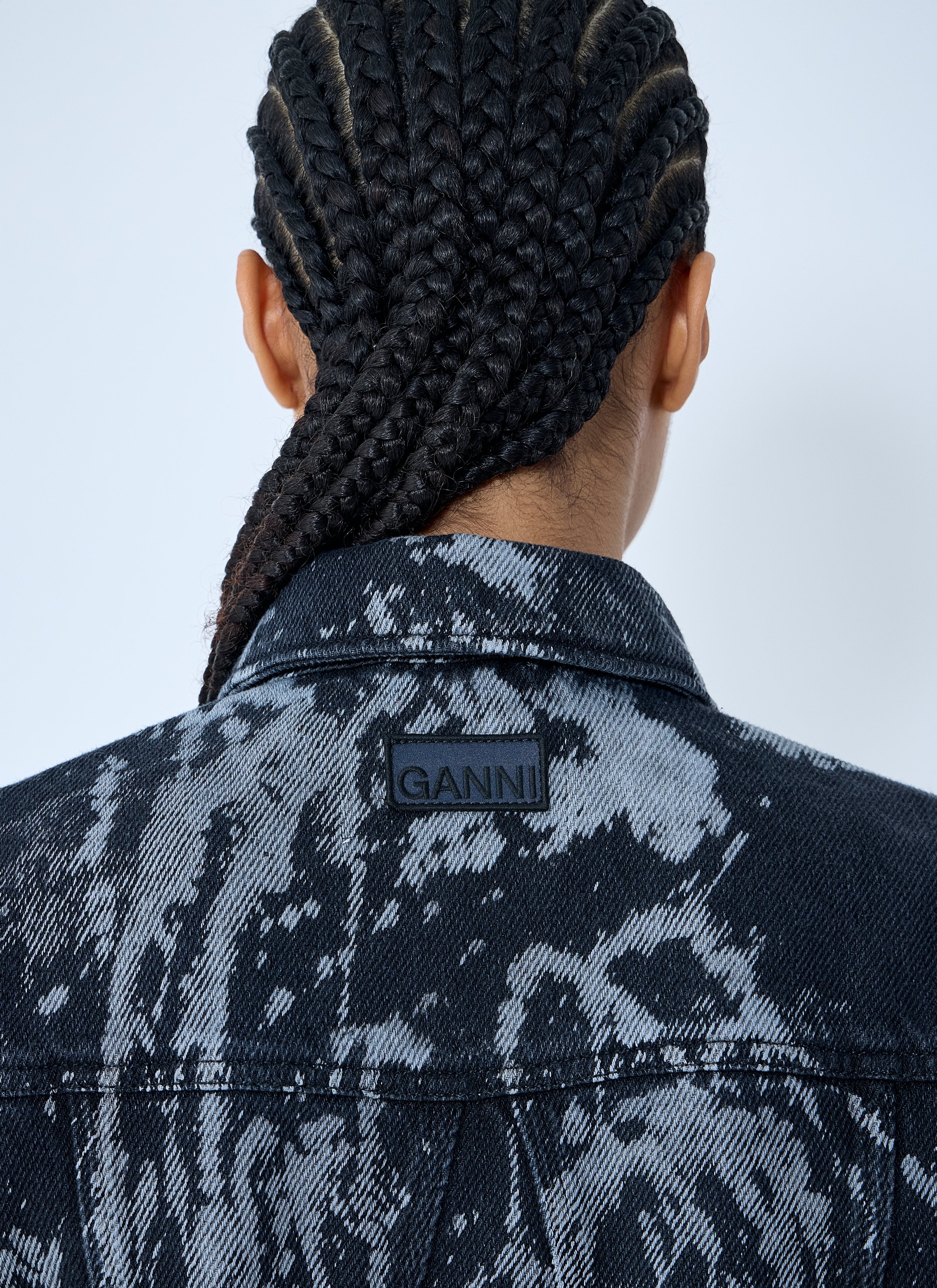 Ganni Women Heavy Denim Belted Jacket by Luosophy