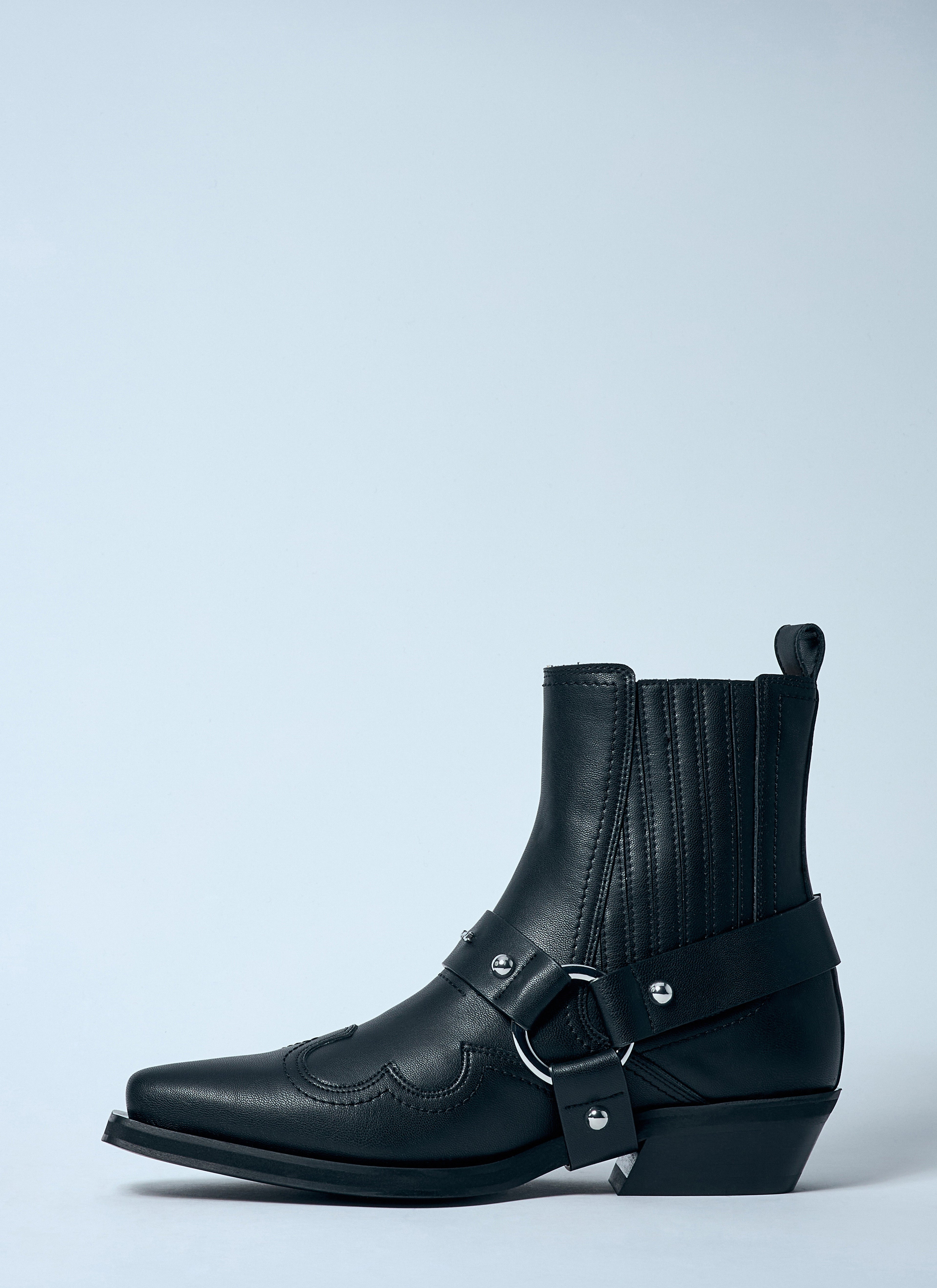 Ganni Women Low-Cut Western Chelsea Boots by Luosophy