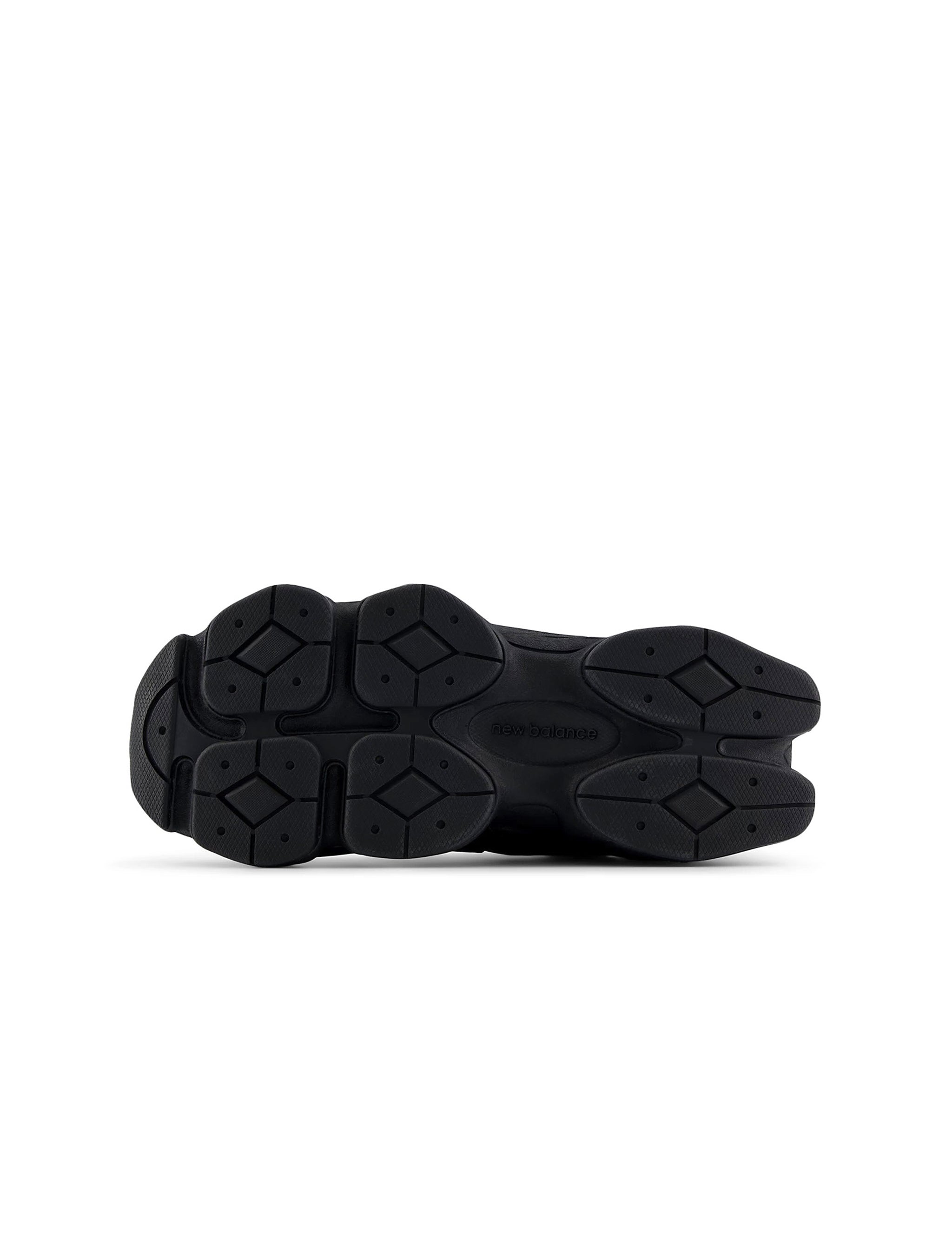 New Balance Big Kids 9060 Lifestyle Shoes - Triple Black by Denim Exchange
