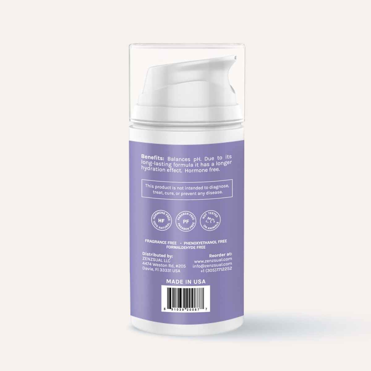 Gel Hidratante femenino LONG LASTING con ácido hialurónico