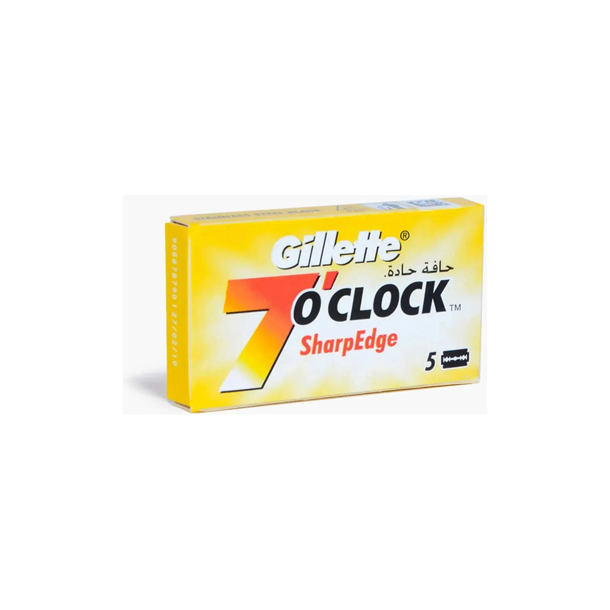 Gillette 7 O`Clock Sharp Edge Razor Blades - 20x5 Pack by Pasteur Pharmacy