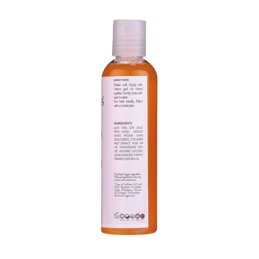 Glimmer Goddess Organic Cucumber Makeup Remover - Remove Makeup with No Oily Residue - DestGlow