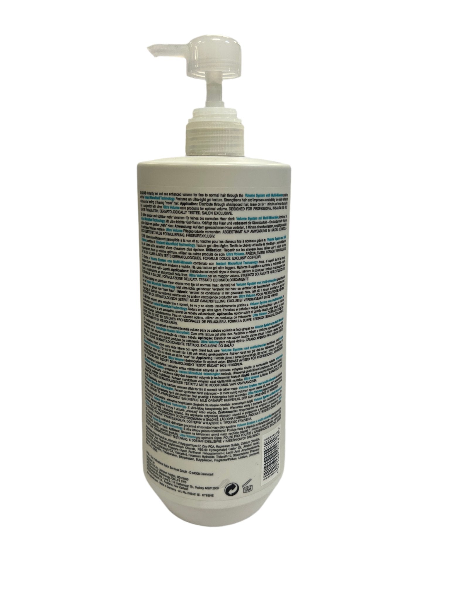 Goldwell Dualsenses Ultra Volume Gel-Conditioner, 1.5 L