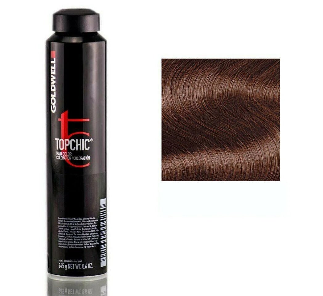 Goldwell Topchic Hair Color 6R, 8.6 oz Canister