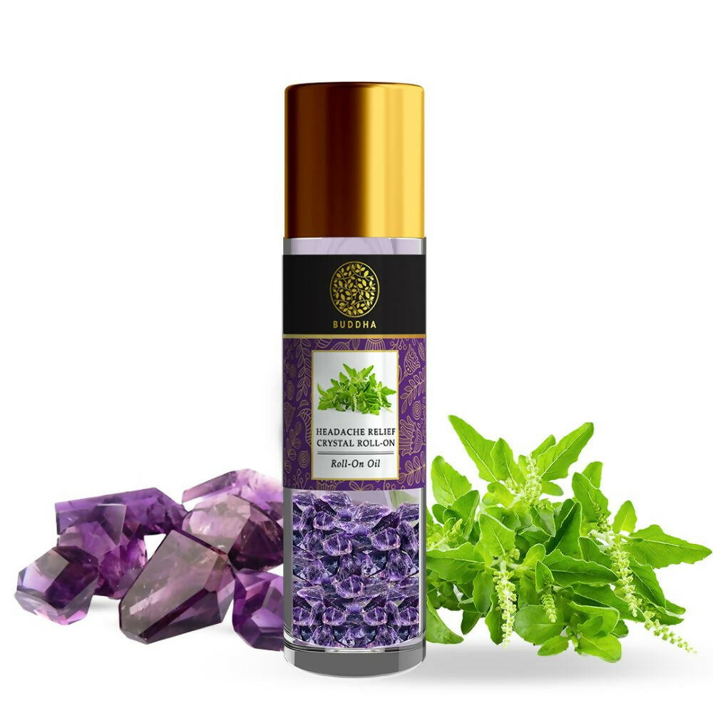 Buddha Natural Crystal Roll-On For Headache Relief