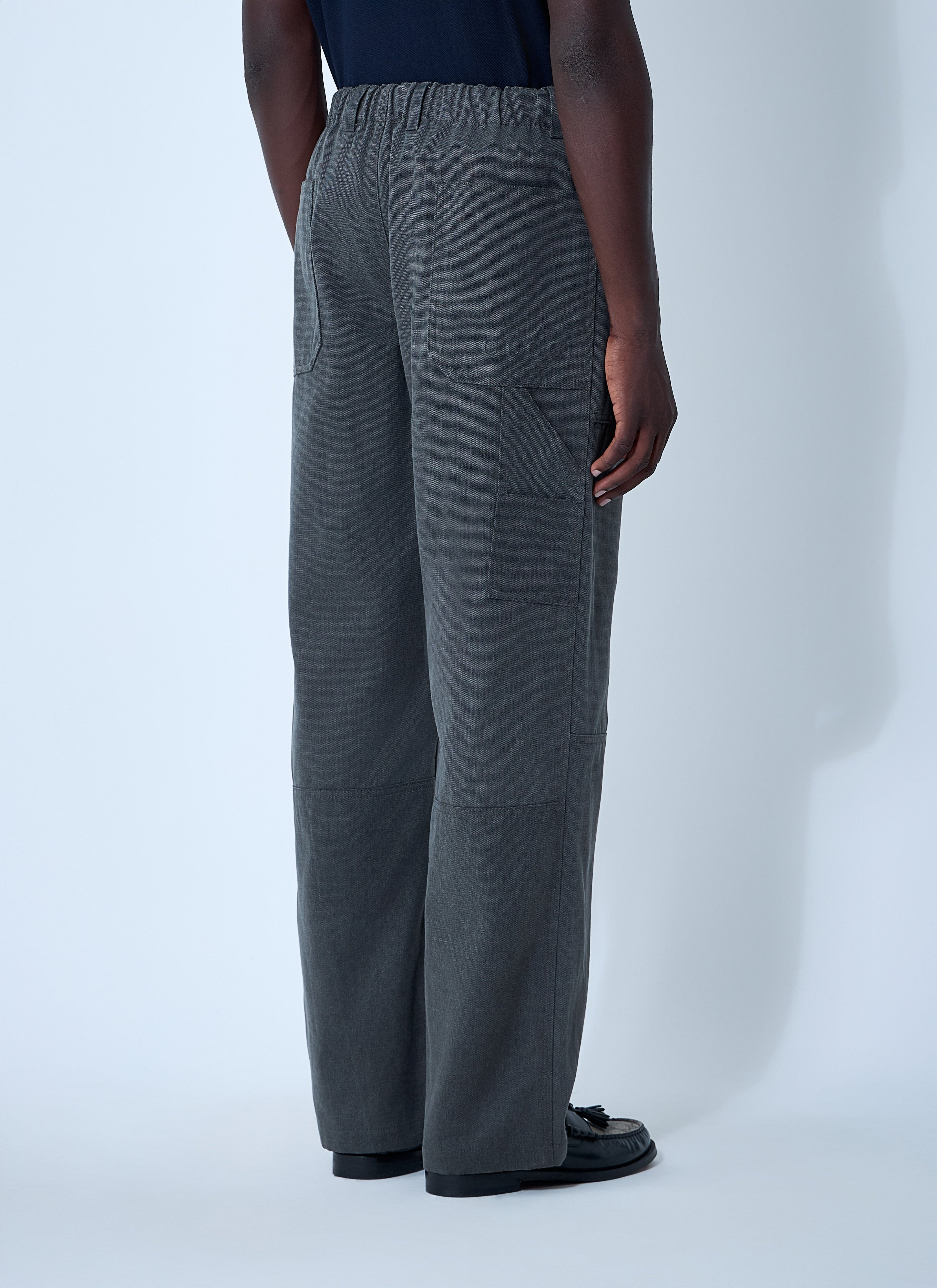 Gucci Men Faded Canvas Pants by Luosophy