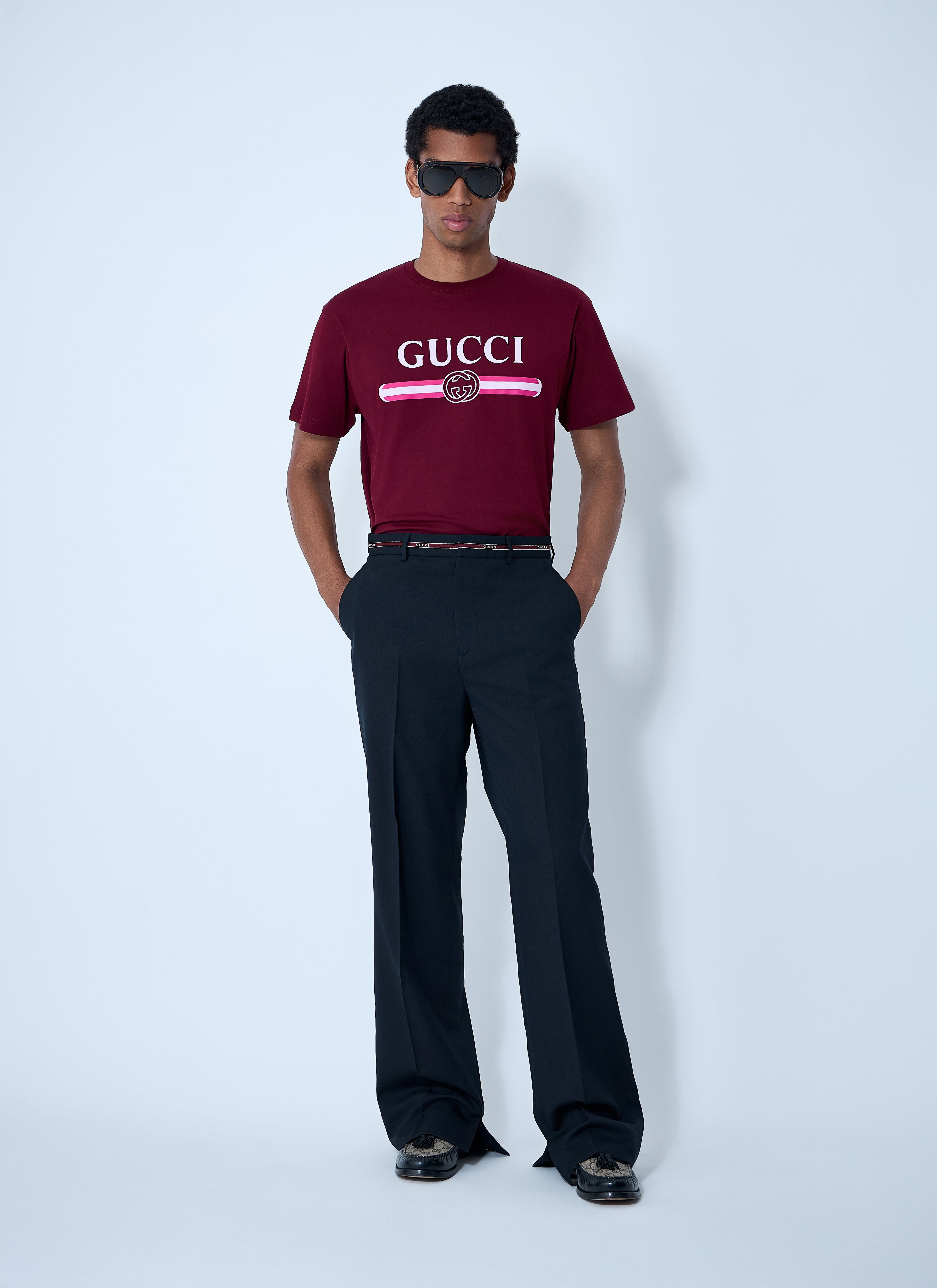 Gucci Men Tailored Wool Pants DestGlow