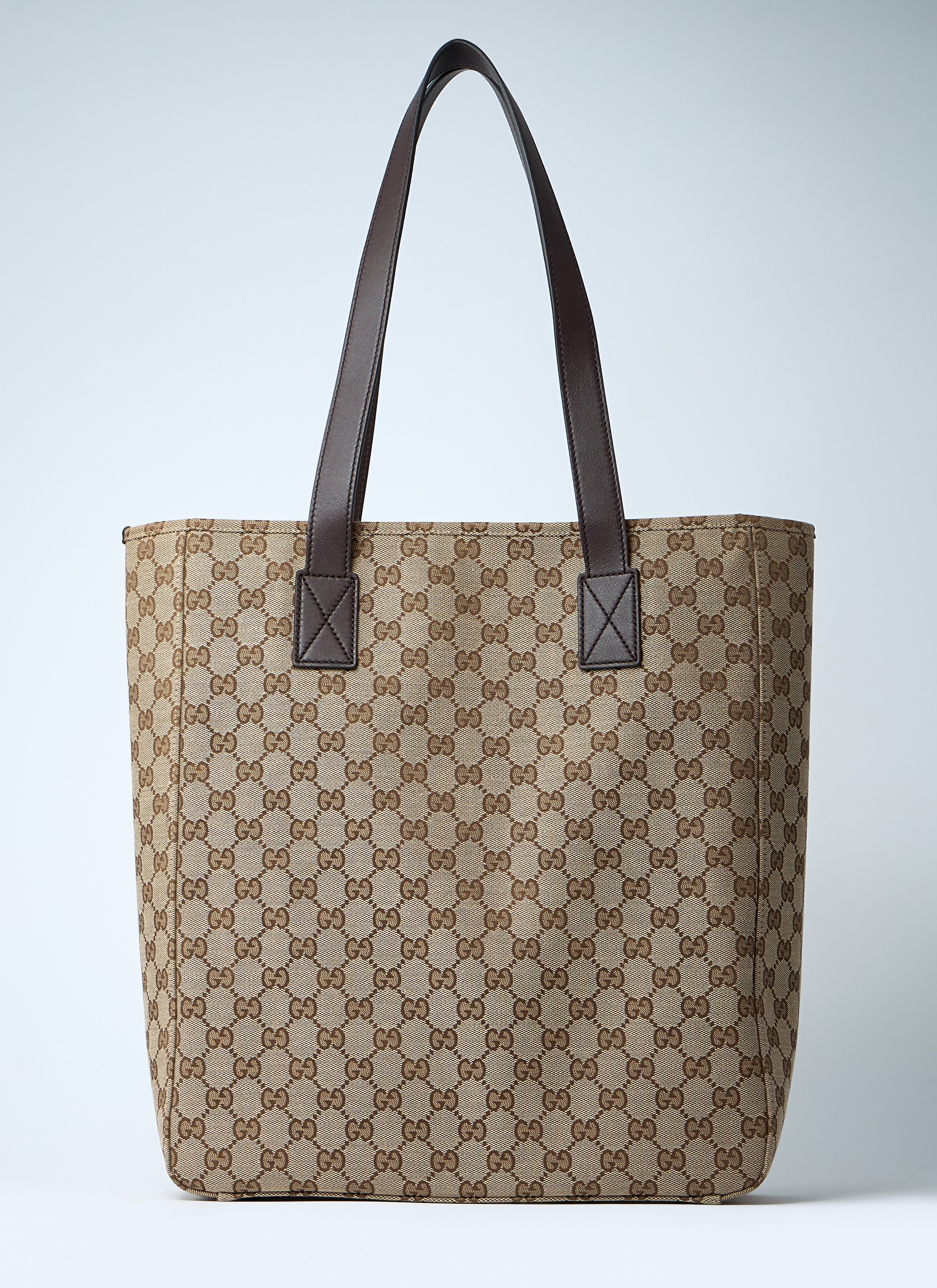 Gucci Men Medium Gg Canvas Tote Bag by Luosophy