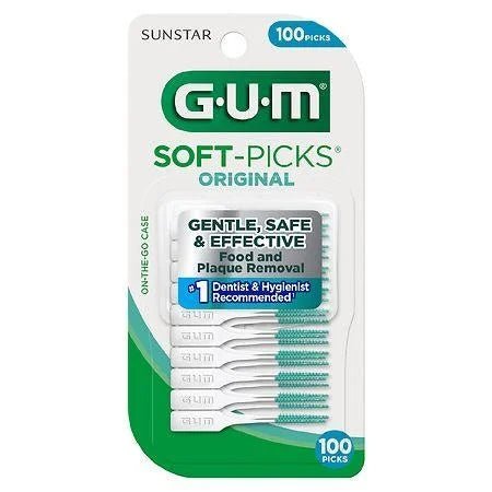 GUM Soft-Picks Original, 100 Count