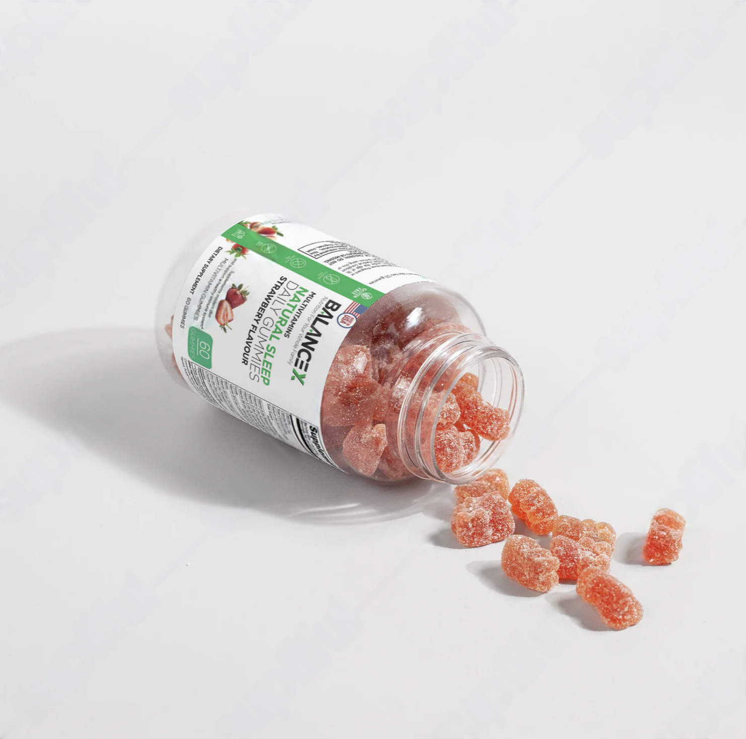 Multivitamin Natural Sleep VitaBears Daily Gummies (Strawberry Flavour) - Clearance Sale by BalanceX