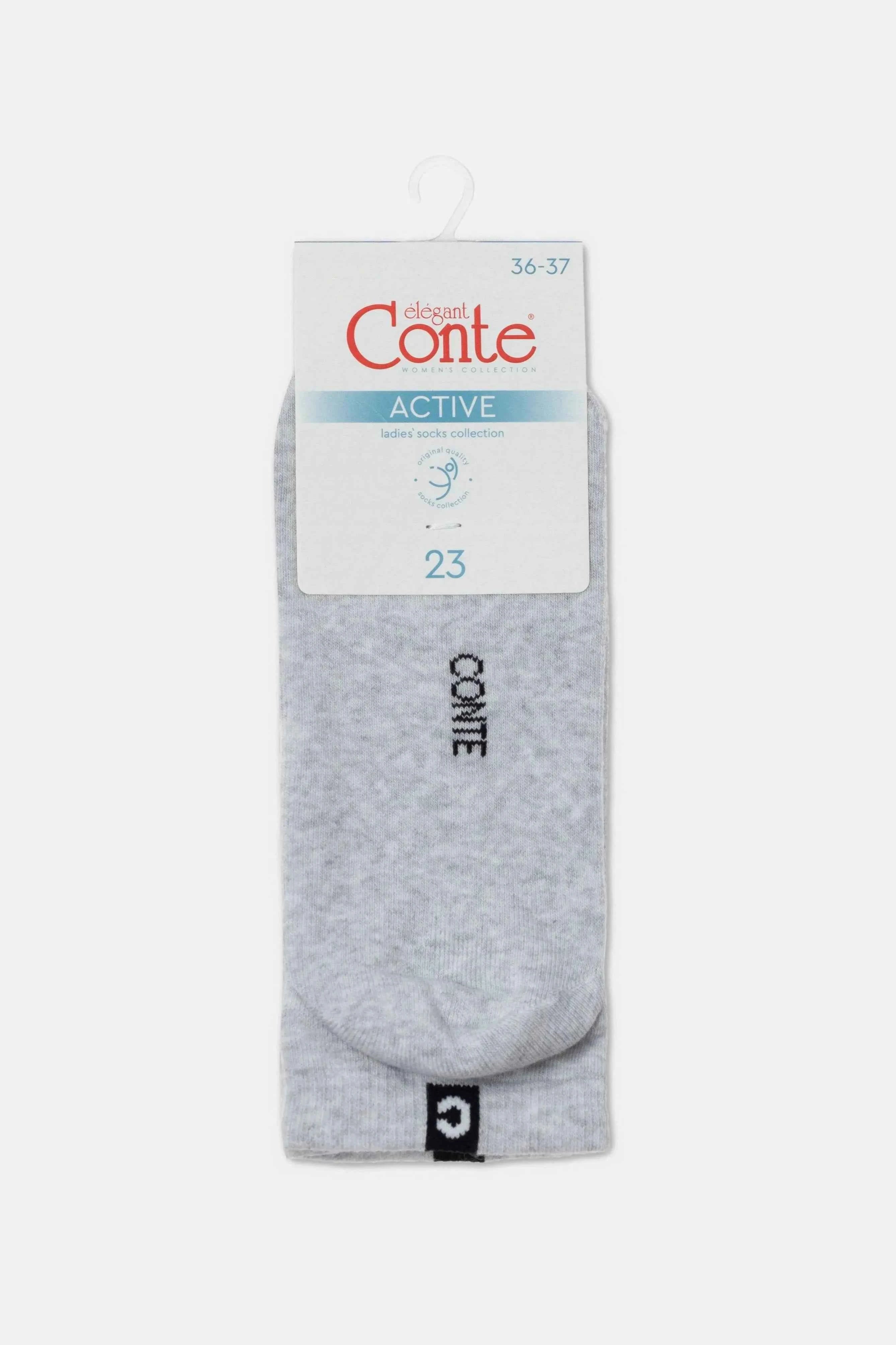 Cotton Ankle Socks Conte Active 571 - Terry Foot