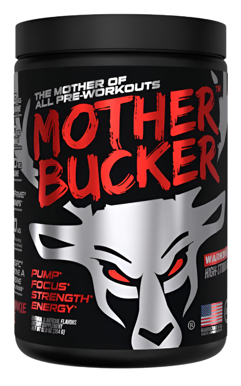 Bucked Up MOTHER BUCKER High-Stimulant Pre-Workout Formula - 20 Servings by Comito Wellness