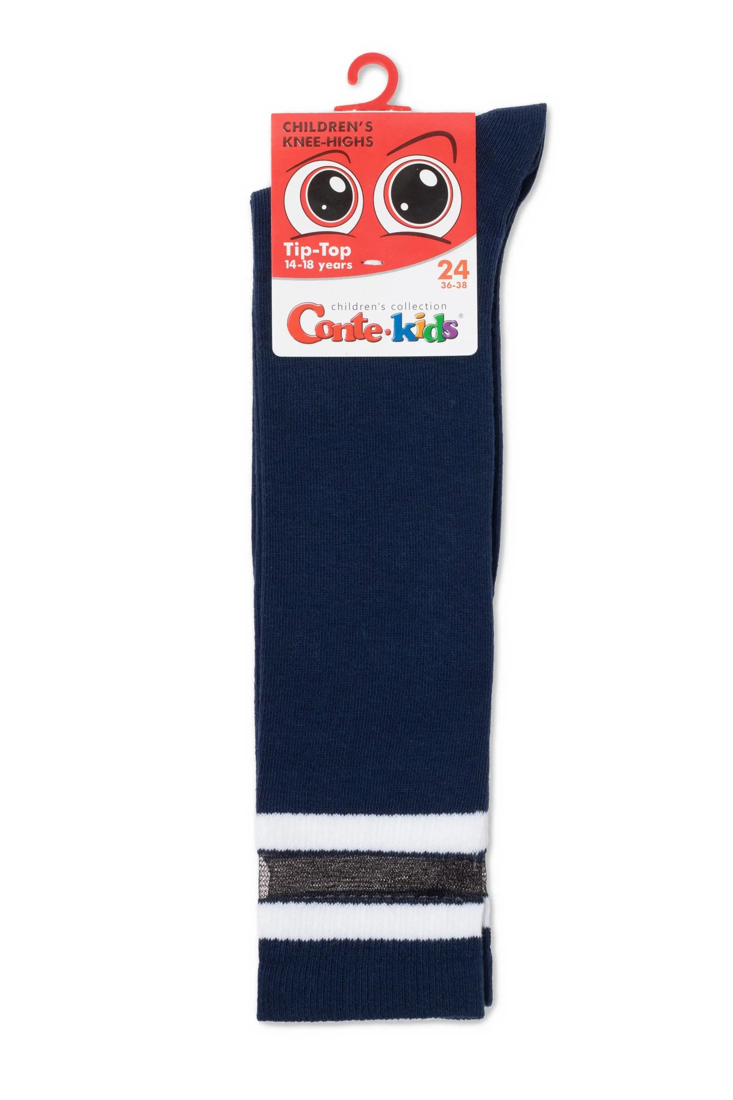 Conte-Kids Classic Cotton Knee-High Socks - Tip-Top 049 - DestGlow