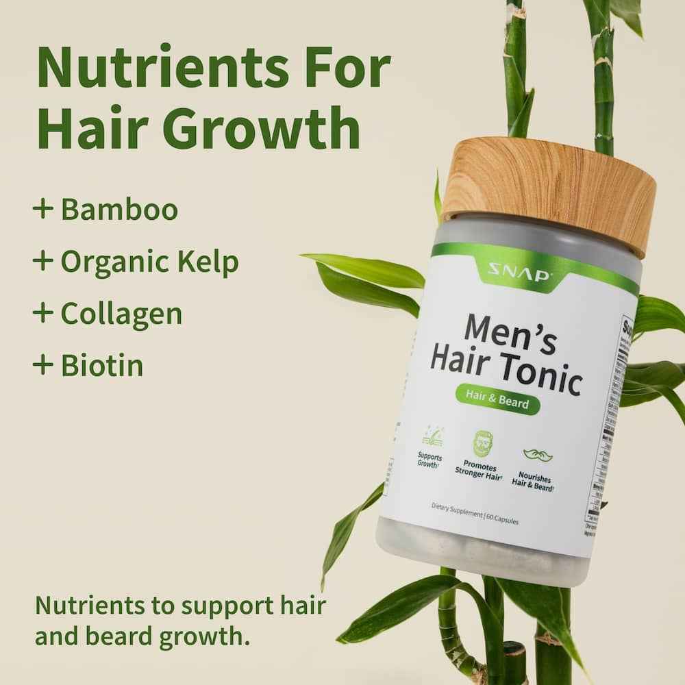 Hair Growth Supplement for Men by Snap Supplements