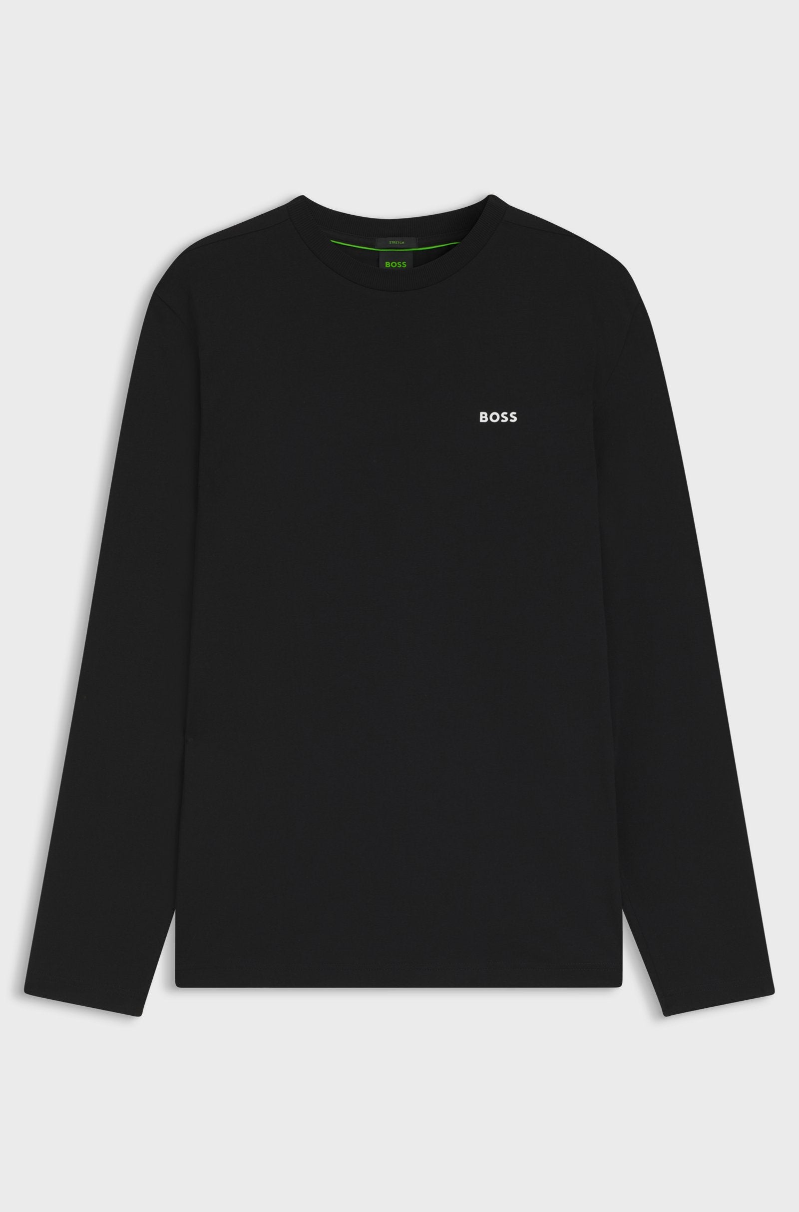 Boss Green Long Tee - Black by Denim Exchange