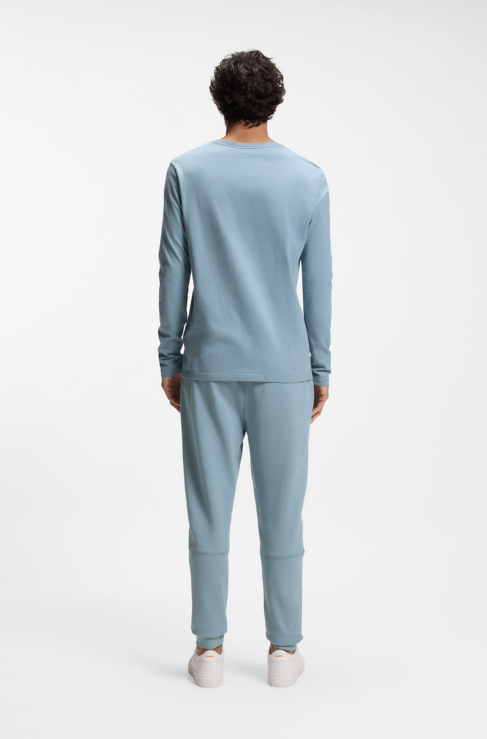 Boss Orange Tacks Tee - Sky Blue by Denim Exchange