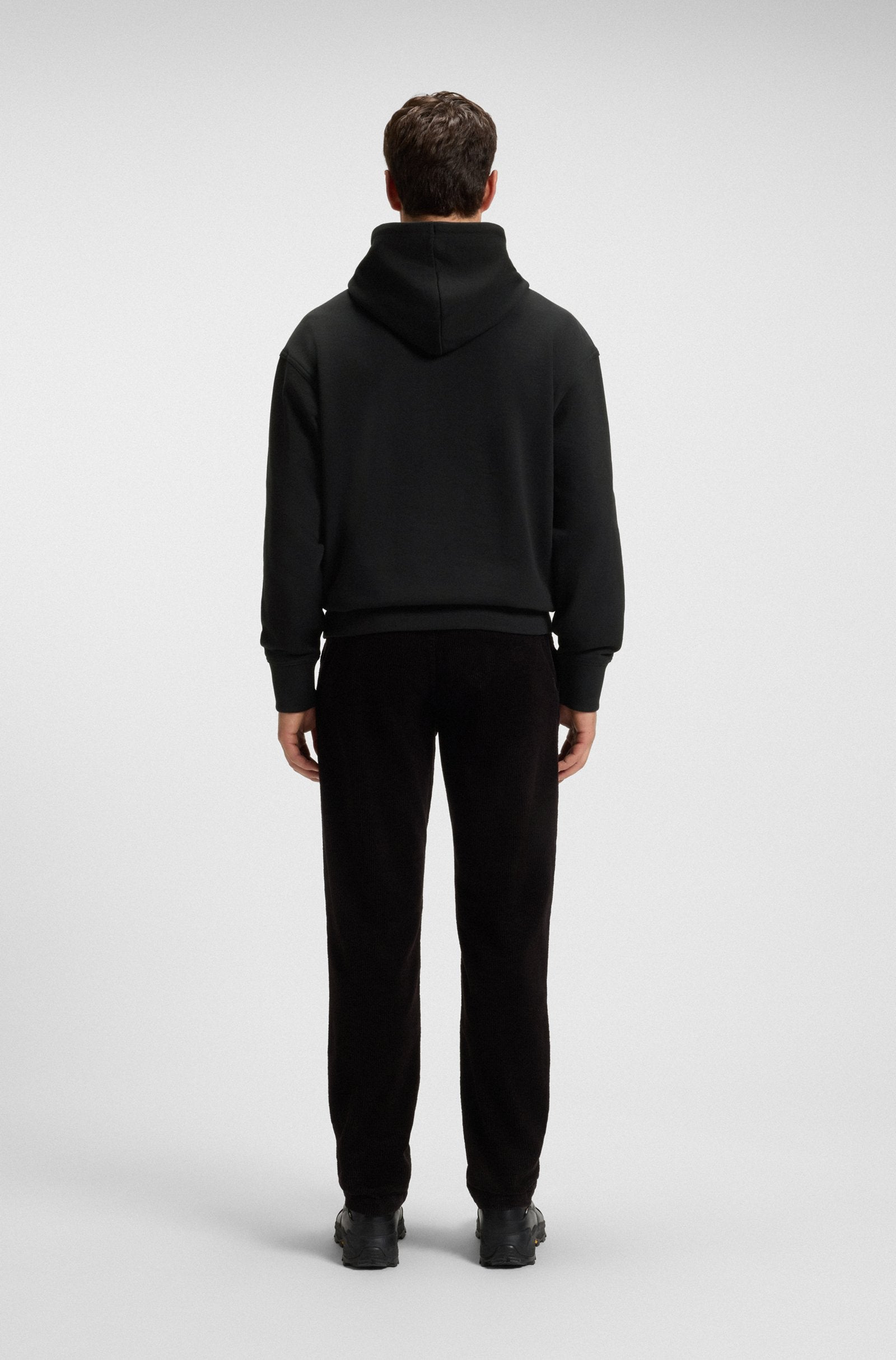 Boss Orange Wesmallhood Hoodie - Black by Denim Exchange