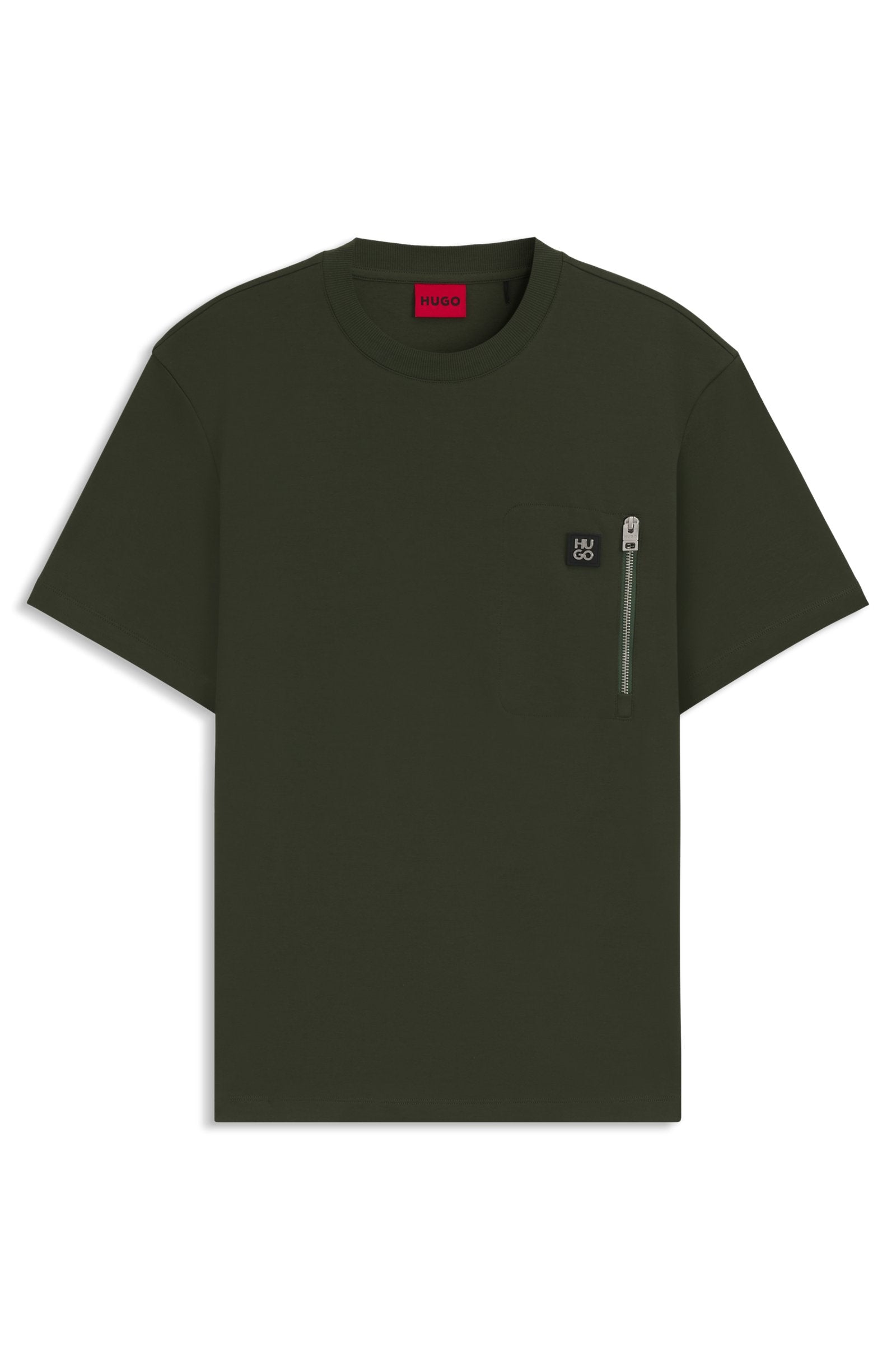 Hugo Dargentee Tee - Olive by Denim Exchange
