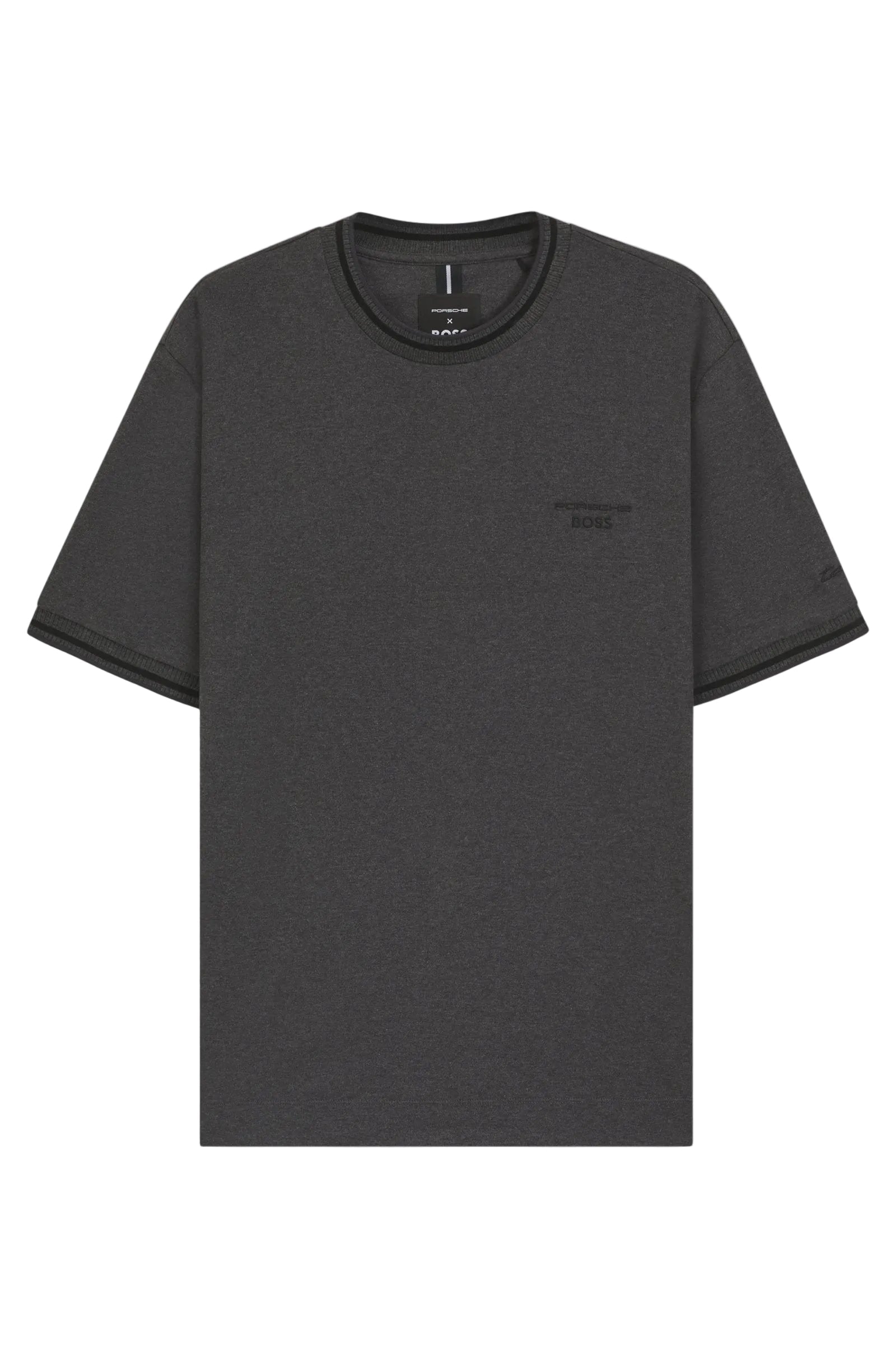 Hugo Boss x Porche C-Taut Tee - Charcoal by Denim Exchange