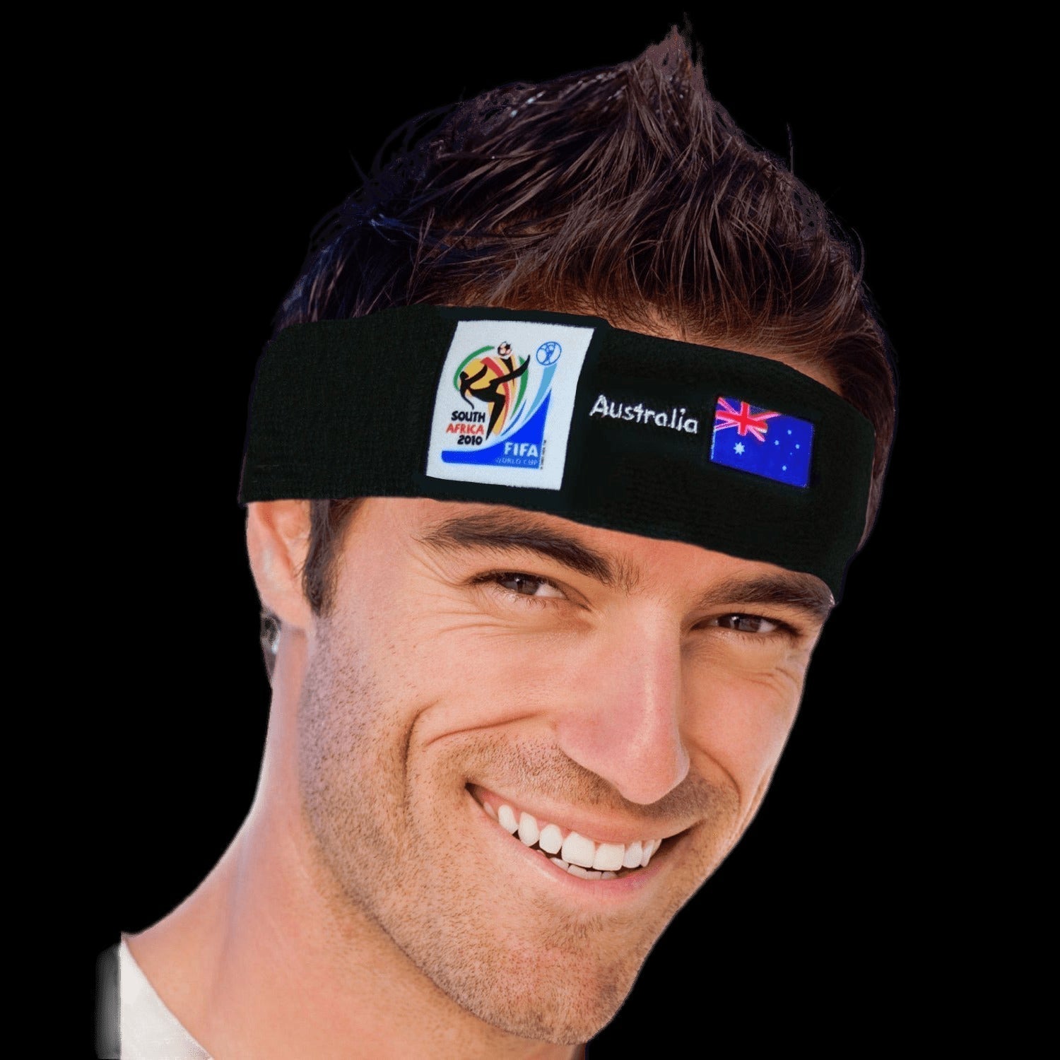 Australia World Cup Soccer Headband - Vintage Collectible Official FIFA Licensed