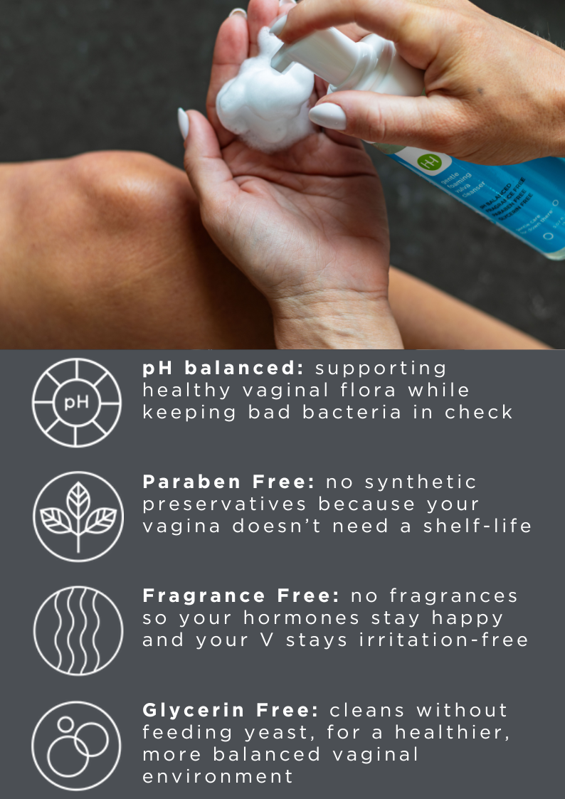 Gentle Foaming Vulva Cleanser by healthy hoohoo®