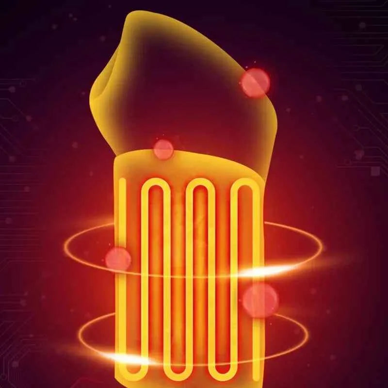 ThermaFlex™ Heated Wrist Support Brace – 3 Heat Levels, Pain Relief & Comfort