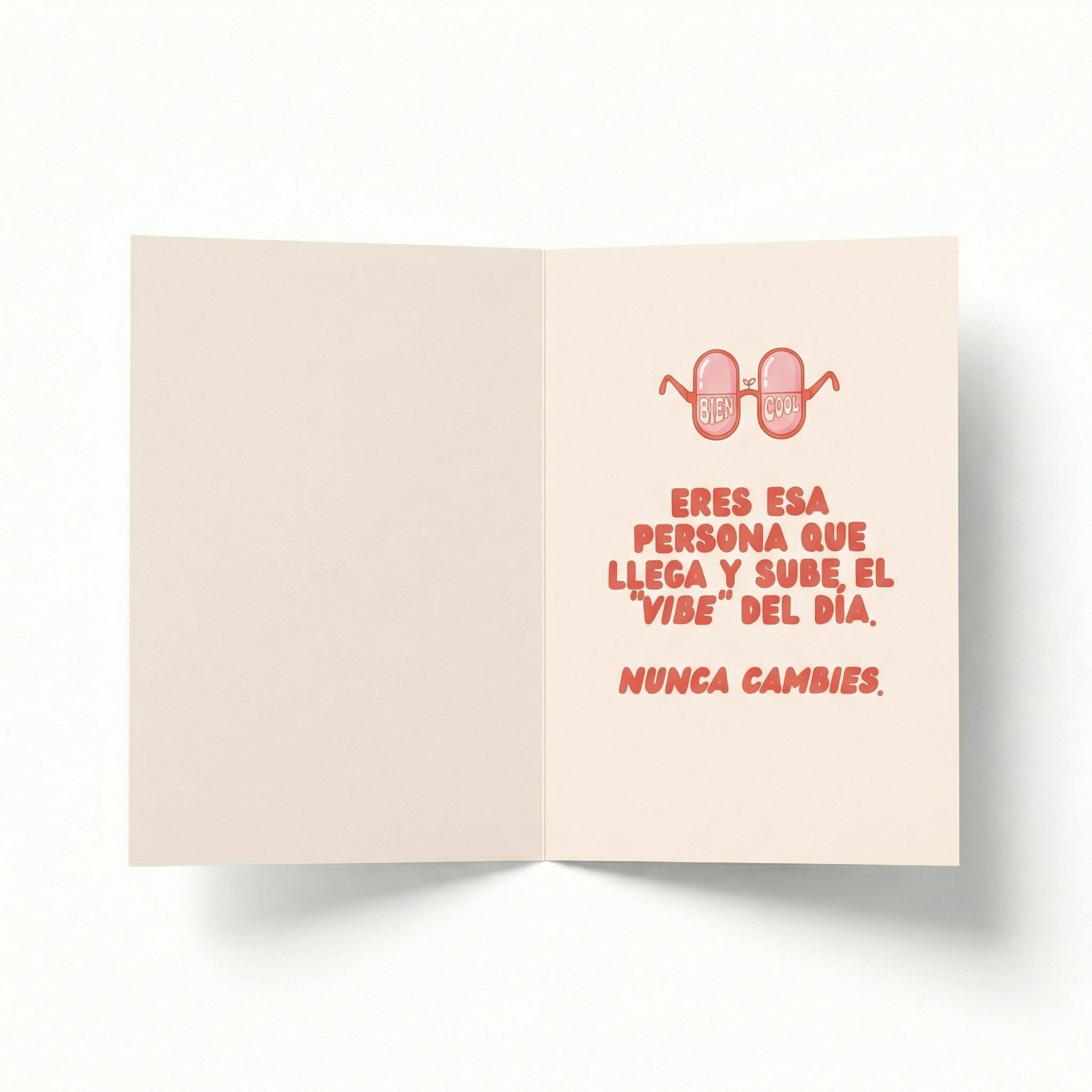 Farmacia Savia Tarjeta de Felicitación Yo Creo Que Eres Bien Cool (1 unidad) by Farmacias Savia