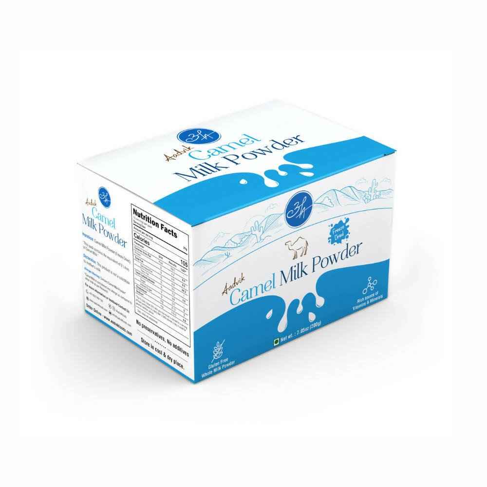 Aadvik Camel Milk Powder Freeze-Dried Sachets (20 g Each)