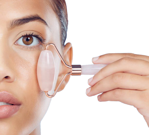 Rose Quartz Face Roller by BeNat