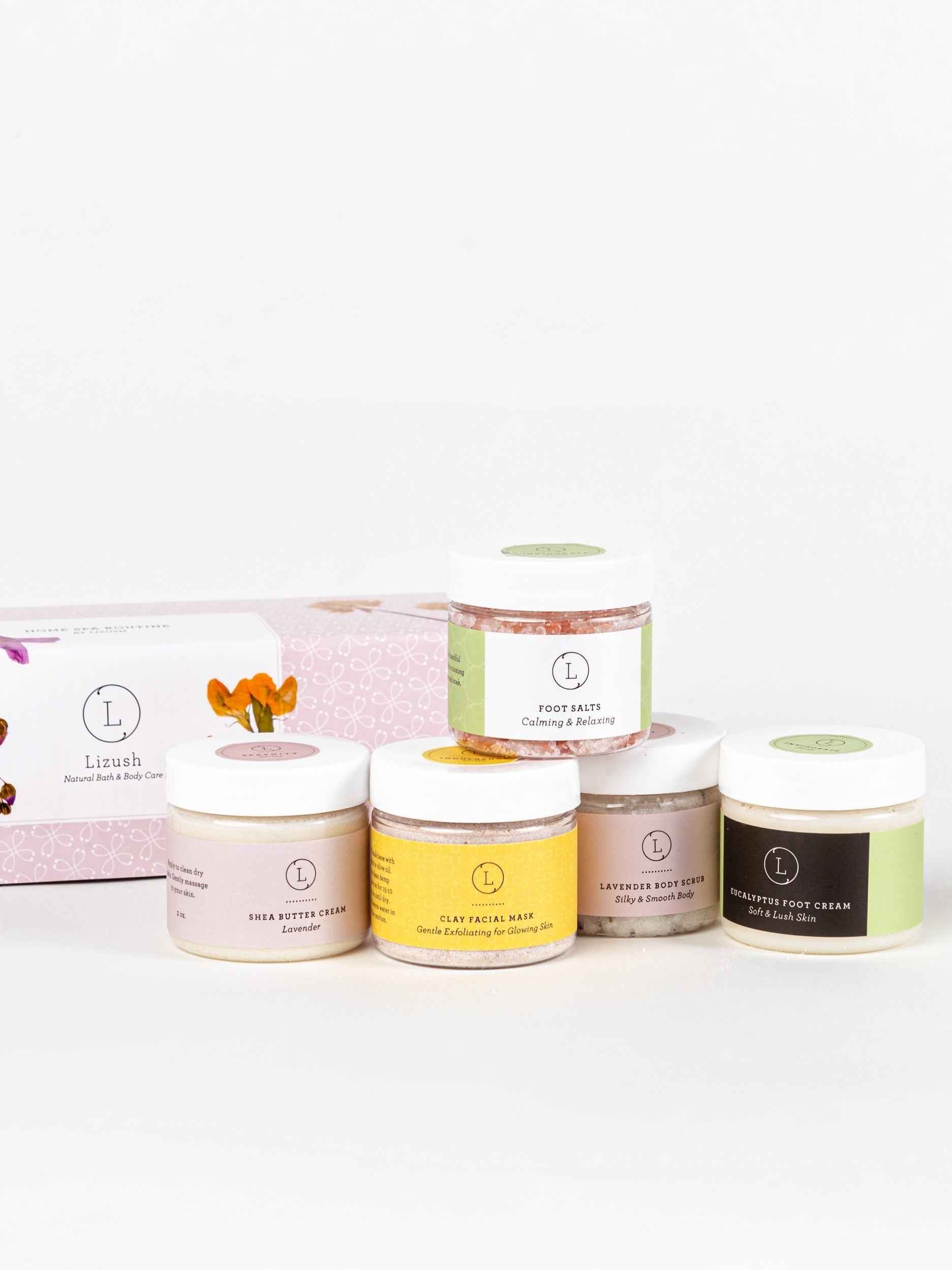 Full body Luxury Home Spa Routine Set - Perfect thinking of you gift