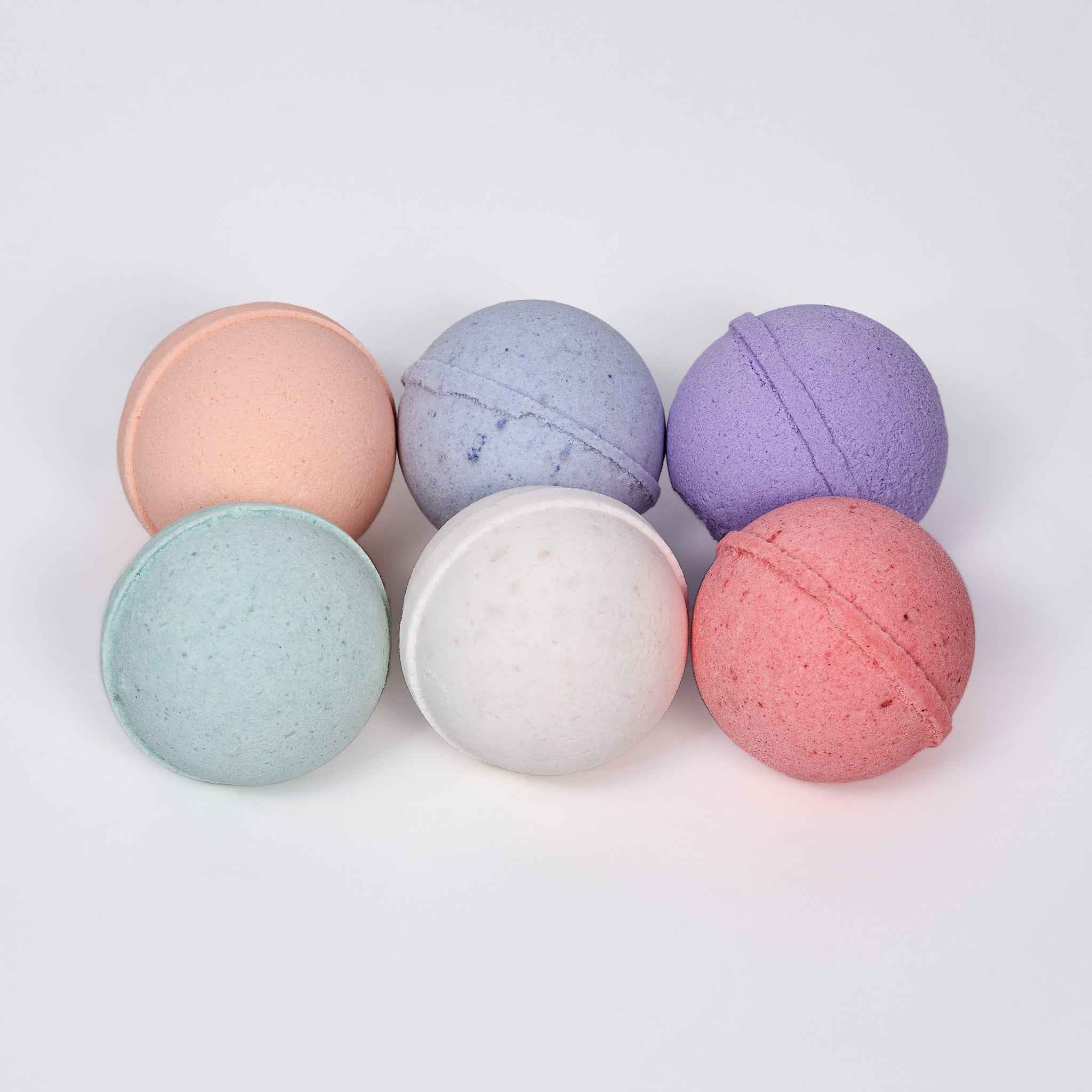 Spa Pure WILD HORSES Bath Bombs: for kids with 6 XL bath bombs with surprise horses inside, U.S.A. Made, Handmade, natural ingredients