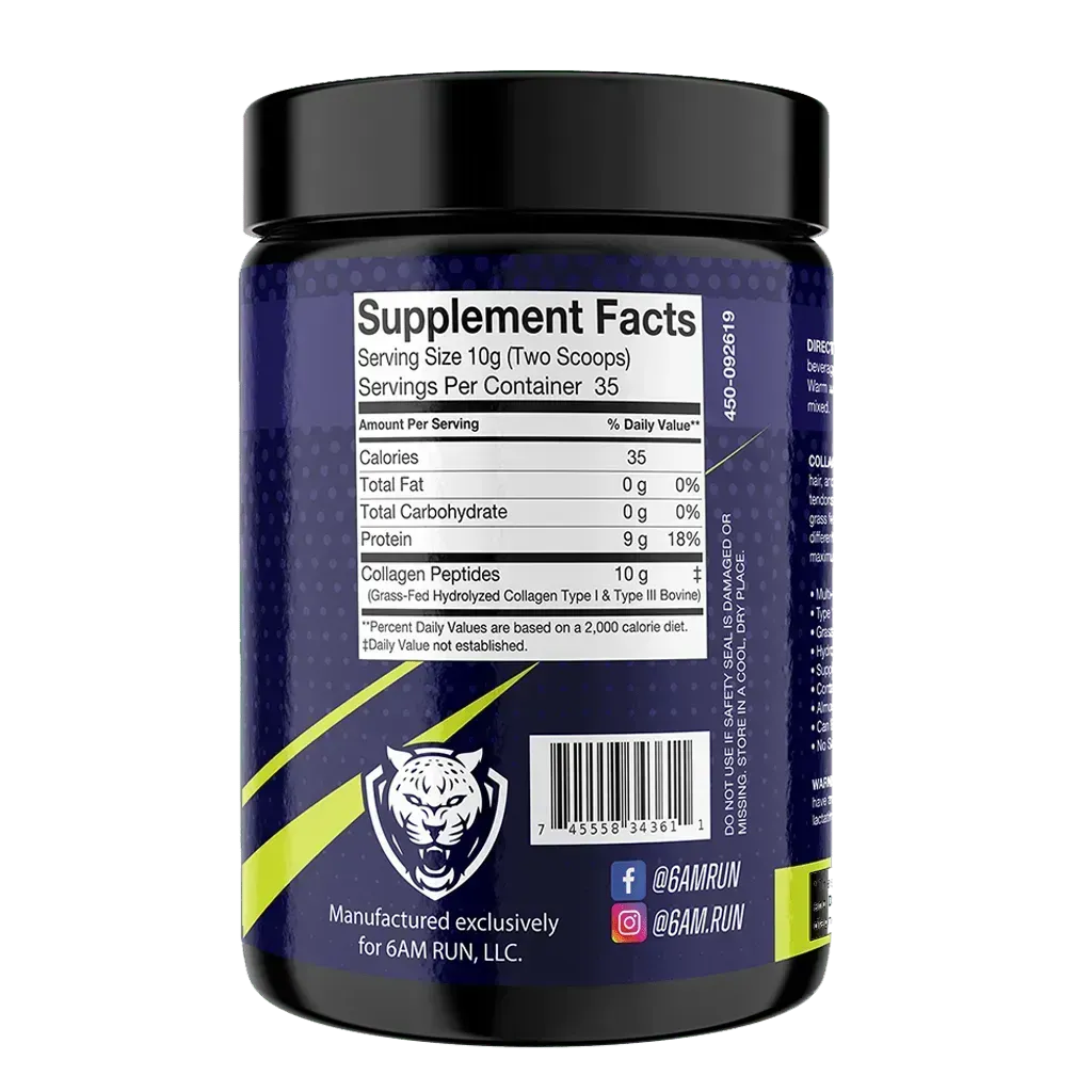 HEEL STRIKE (Hydrolyzed Collagen) by 6AM RUN