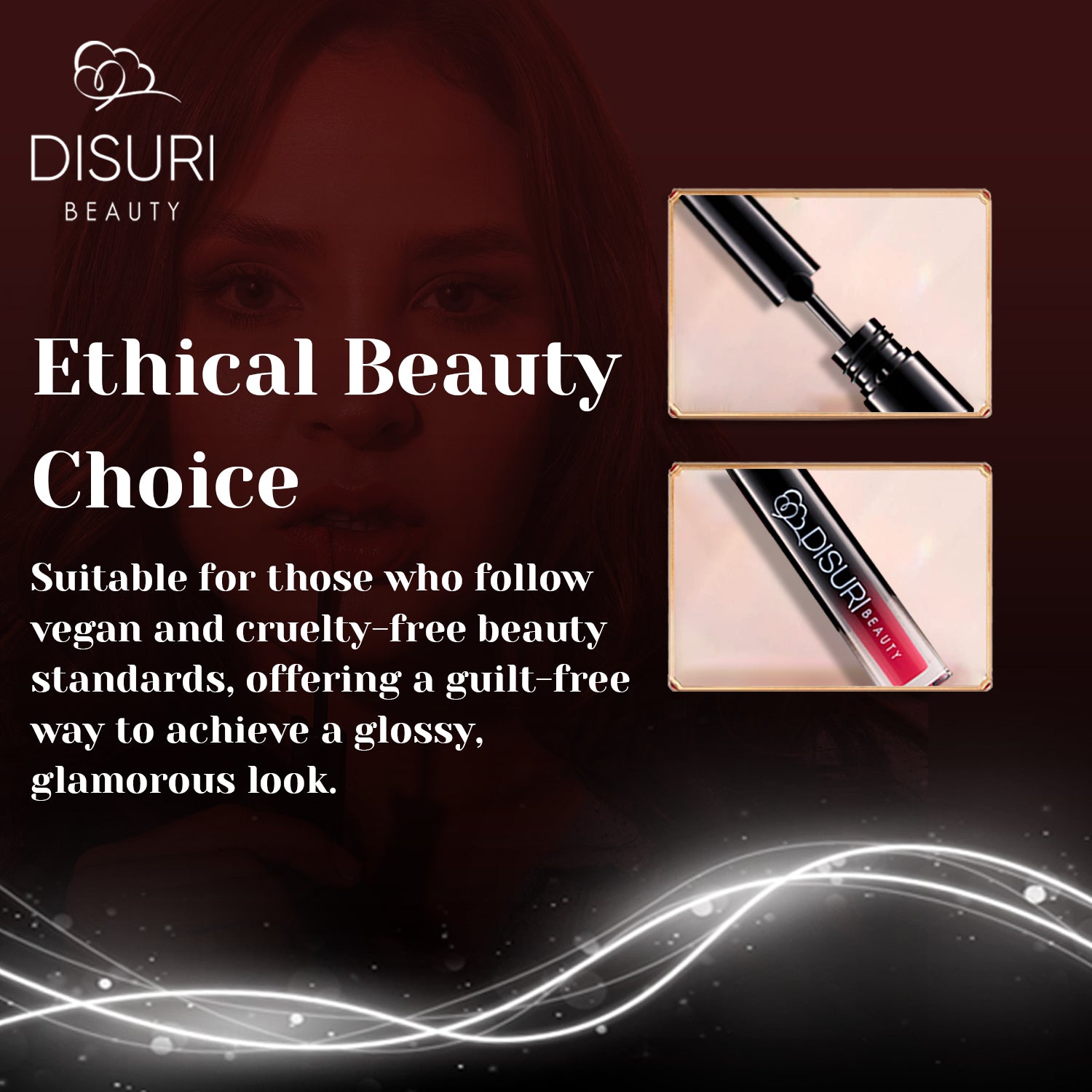 DISURI Beauty Glossy Blast Lip Gloss - Una Noche en Medellín (M38)