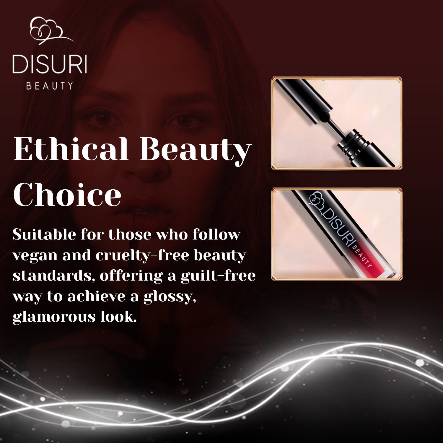 DISURI Beauty Glossy Blast Lip Gloss - Miami Splash