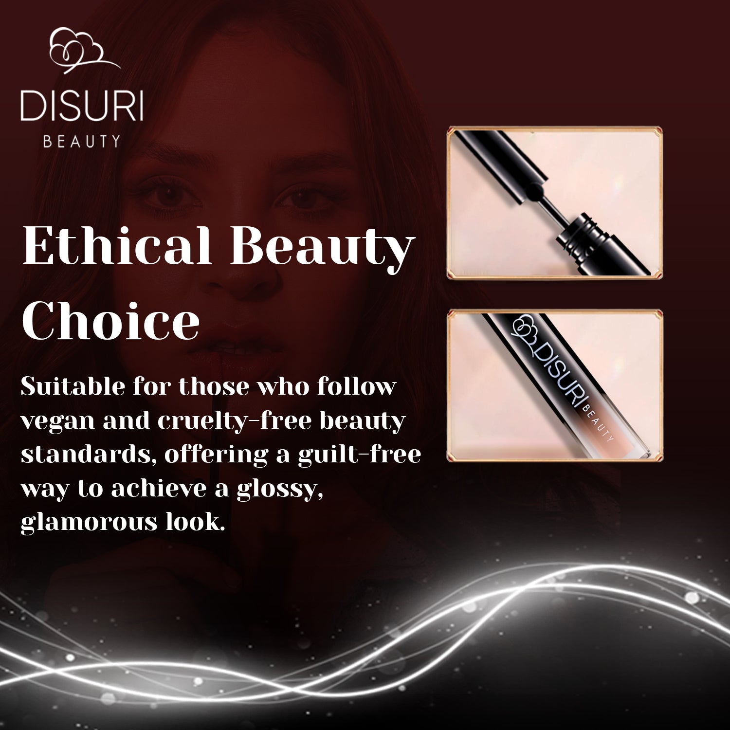 DISURI Beauty Glossy Blast Lip Gloss - Lola (M8)
