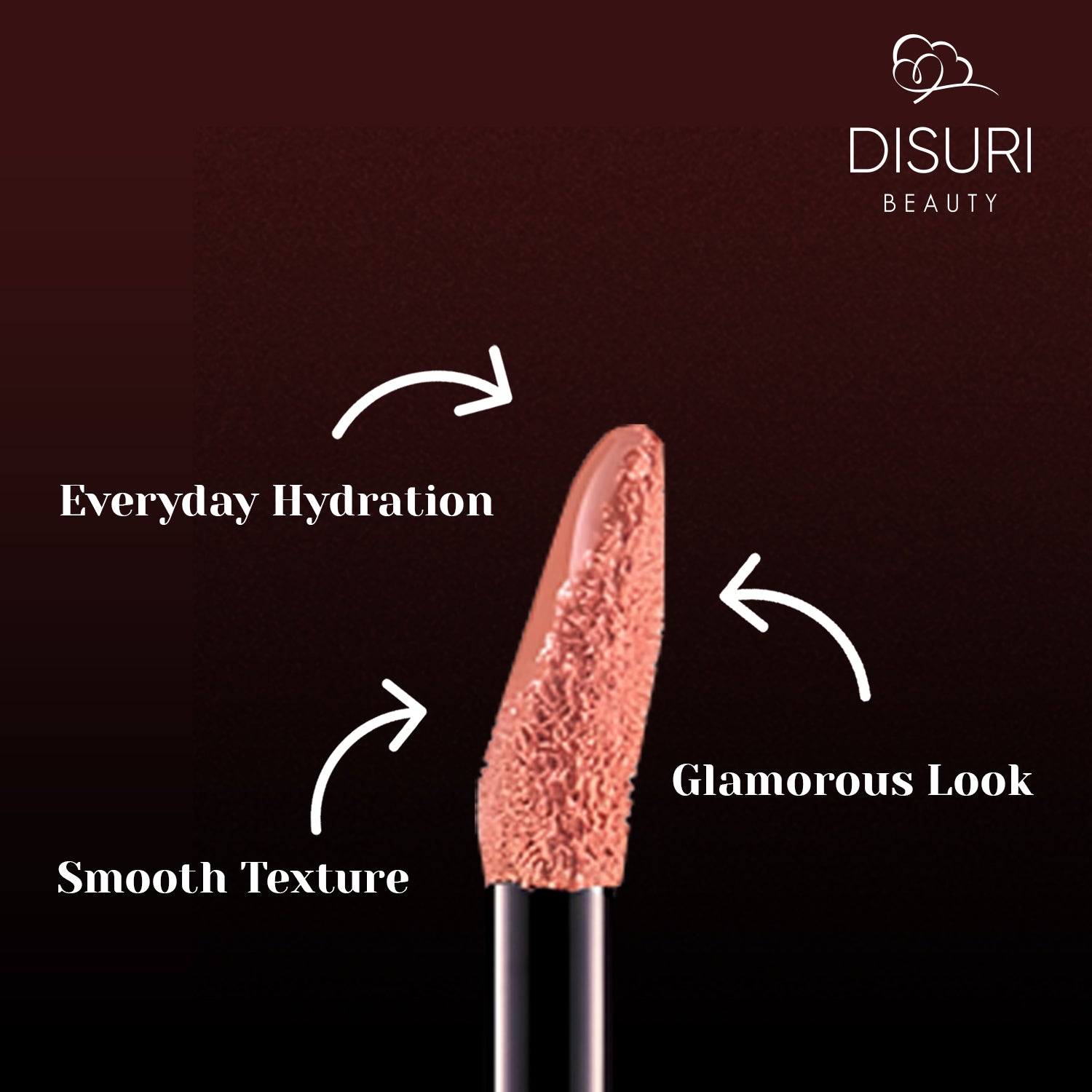 DISURI Beauty Glossy Blast Lip Gloss - Astoria (M47)