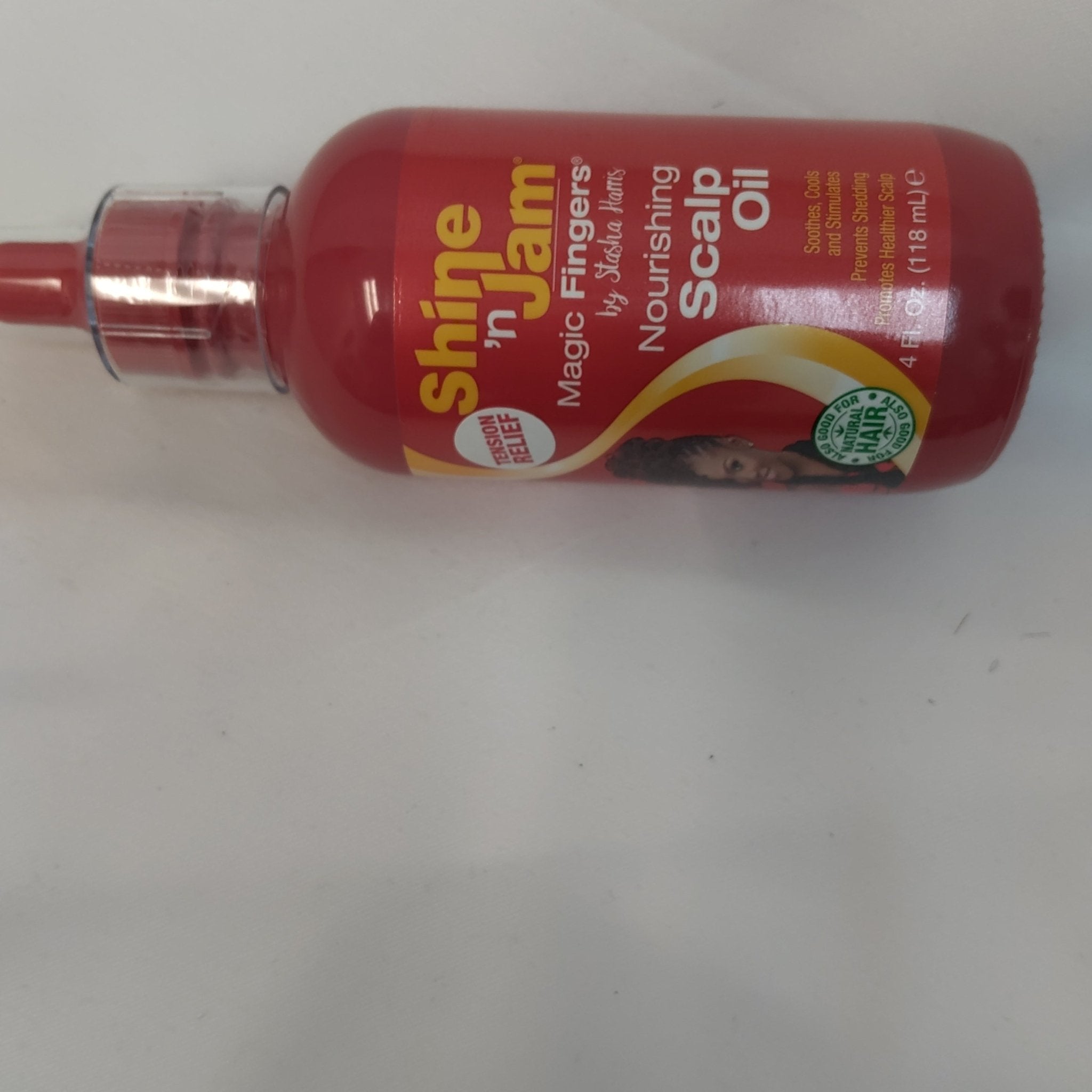 Shine-N-Jam Magic Fingers Scalp Oil, 4 oz