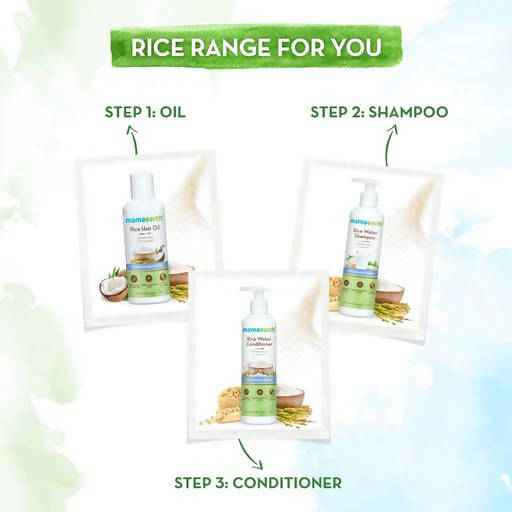 Mamaearth Rice Water Shampoo with Rice Water & Keratin