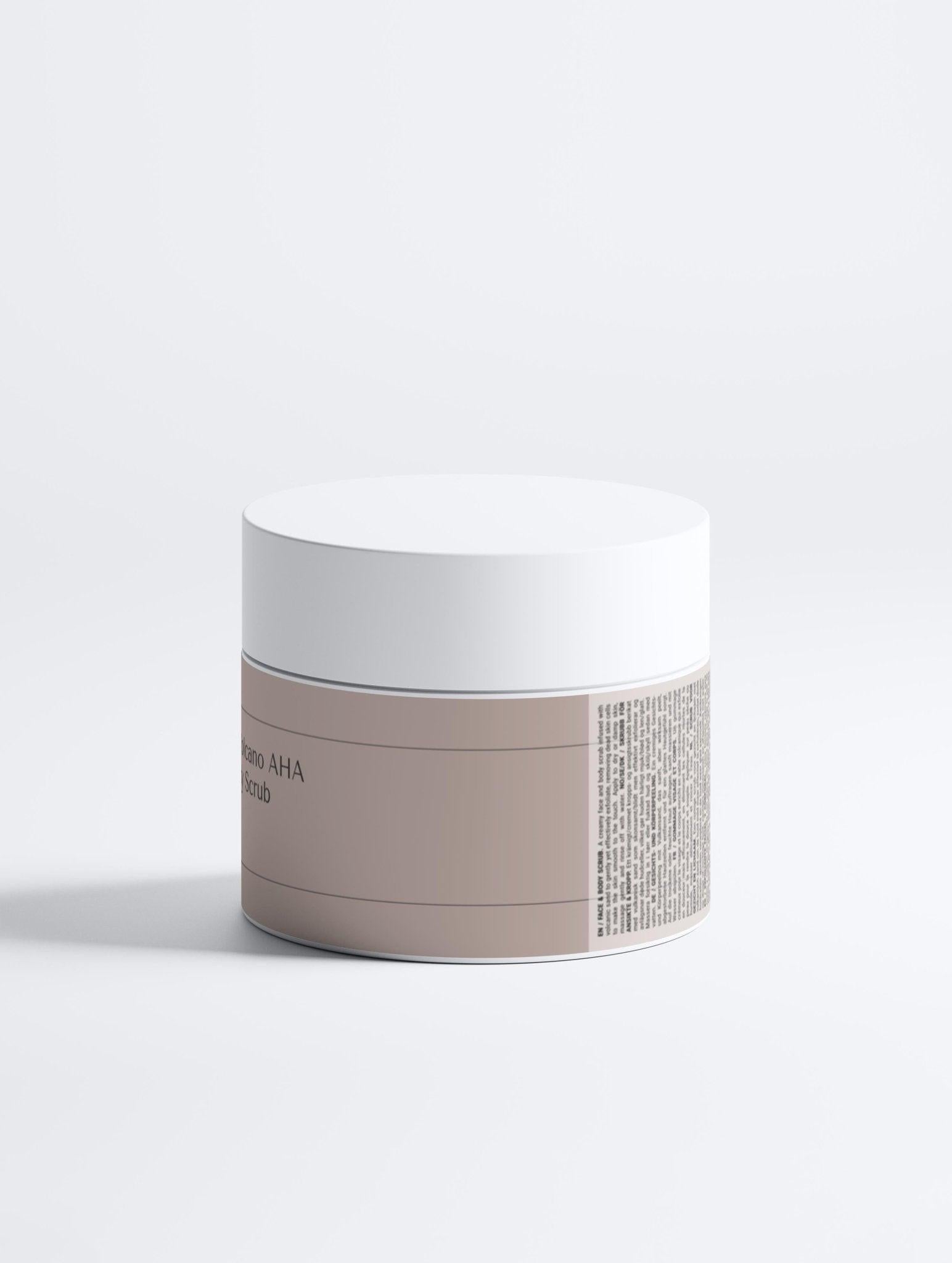 Icelandic Volcano AHA Face & Body Scrub by REK Cosmetics