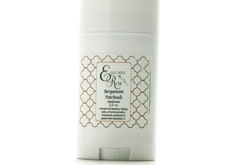 Bergamot Patchouli Natural Deodorant - Aluminum-Free with Essential Oils