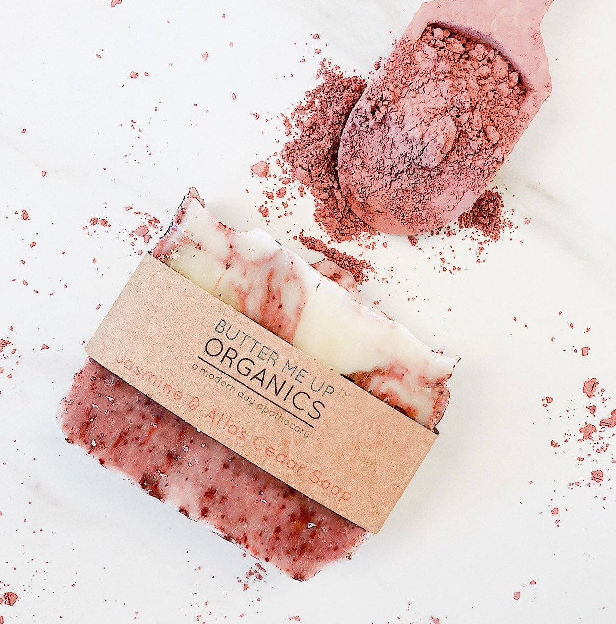 Jasmine, Atlas Cedar, & Pine Organic Soap Essential Oils by Butter Me Up Organics