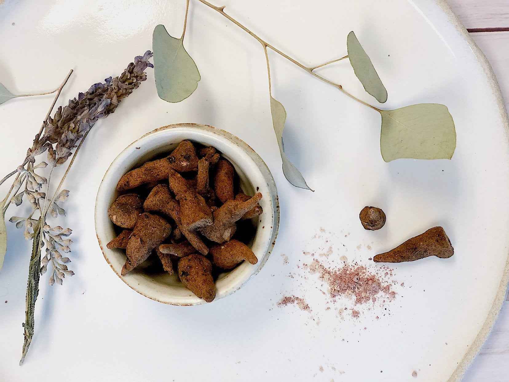 Divine Meditation Incense / Palo Santo / Frankincense & Myrrh / Intention Incense by Butter Me Up Organics