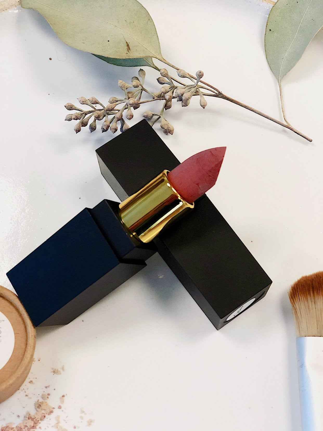 Organic Lipstick / Mineral Lipstick / Organic Makeup / Butter Me Up Organics