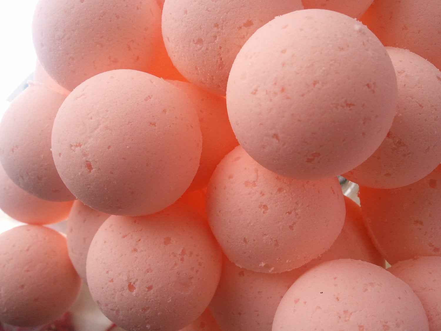 14 bath bombs (select from over 100 fragrances) our Little Bag of Balls (Fragrances E thru L) - great for dry skin by Spa Pure
