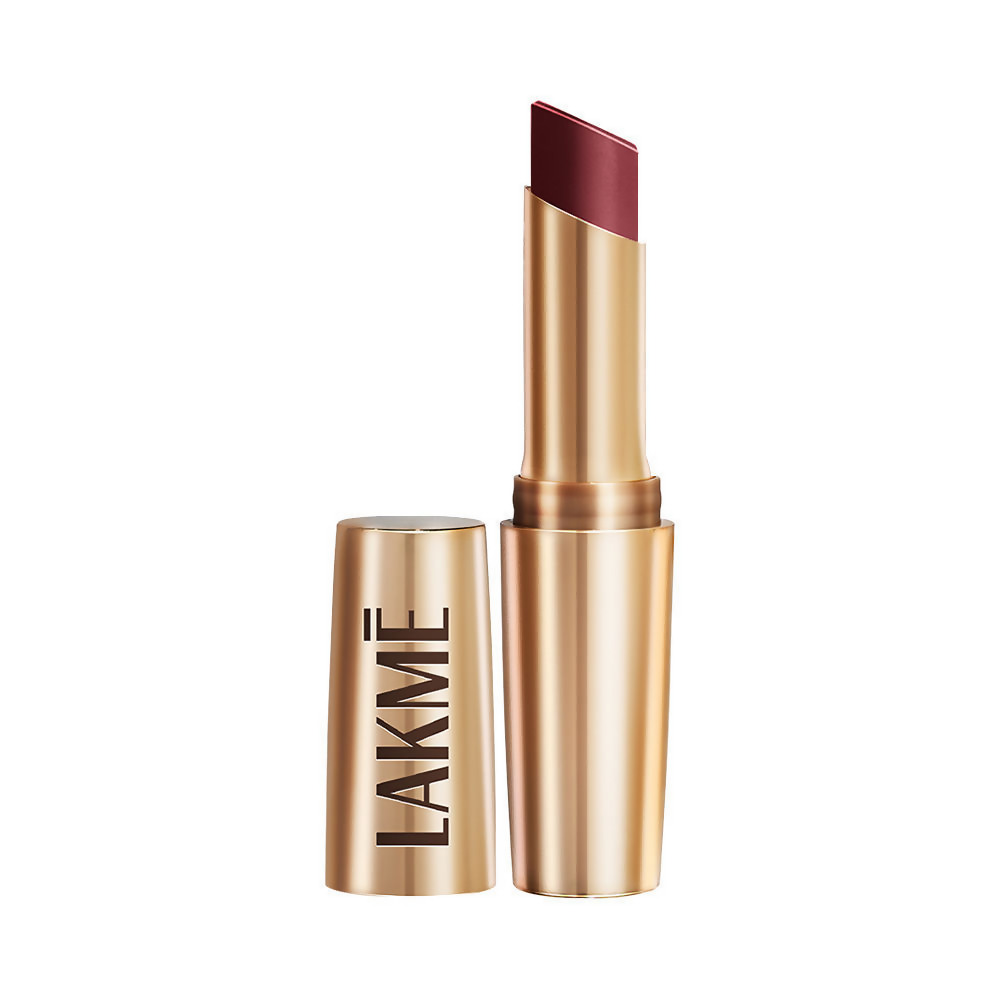 Lakme 9 To 5 Powerplay Priming Matte Lipstick - Red Rust
