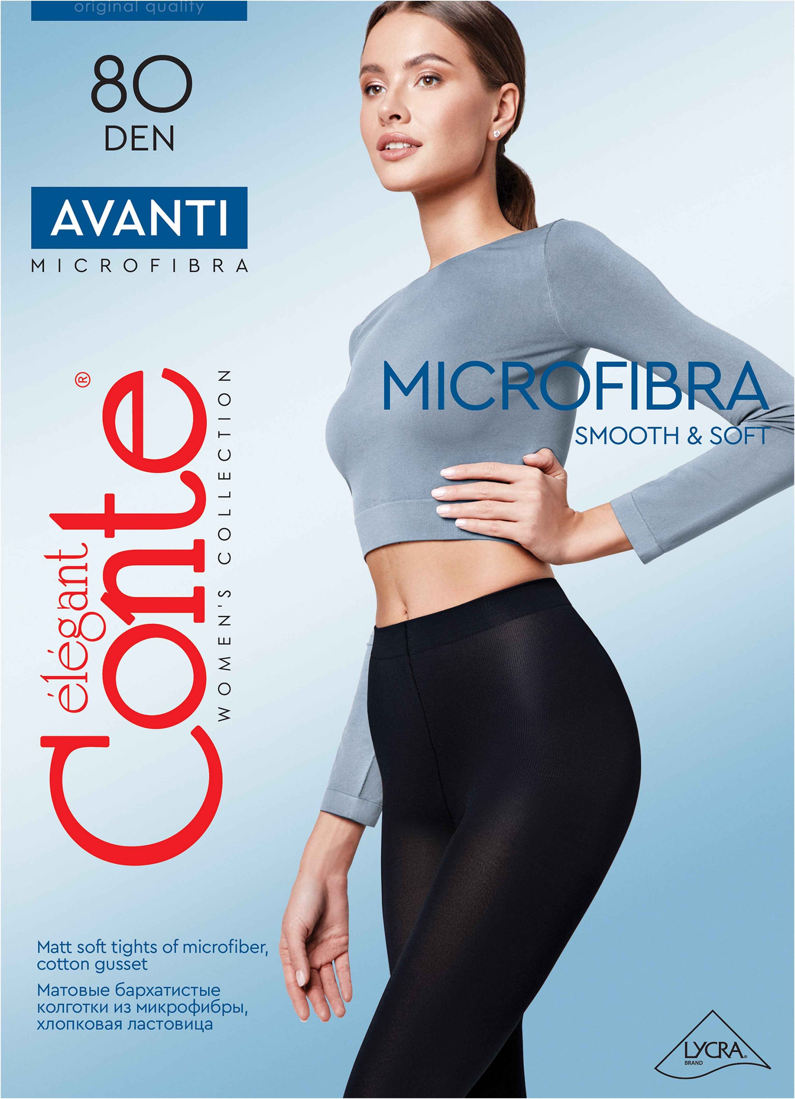 Tights Conte Avanti 80 Den - Microfibra Opaque