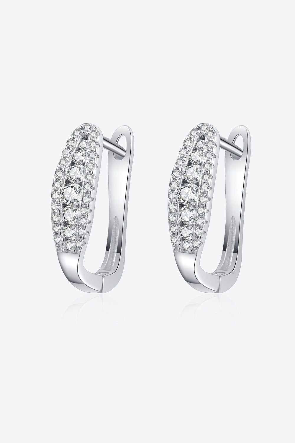 Sparkala™ Rhodium-Plated Earrings - DestGlow